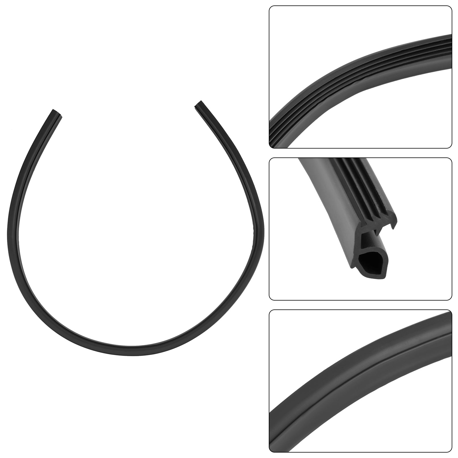 Dishwasher Bottom Door Gasket (Black) 154859401 For Some Frigidaire/Electrolux