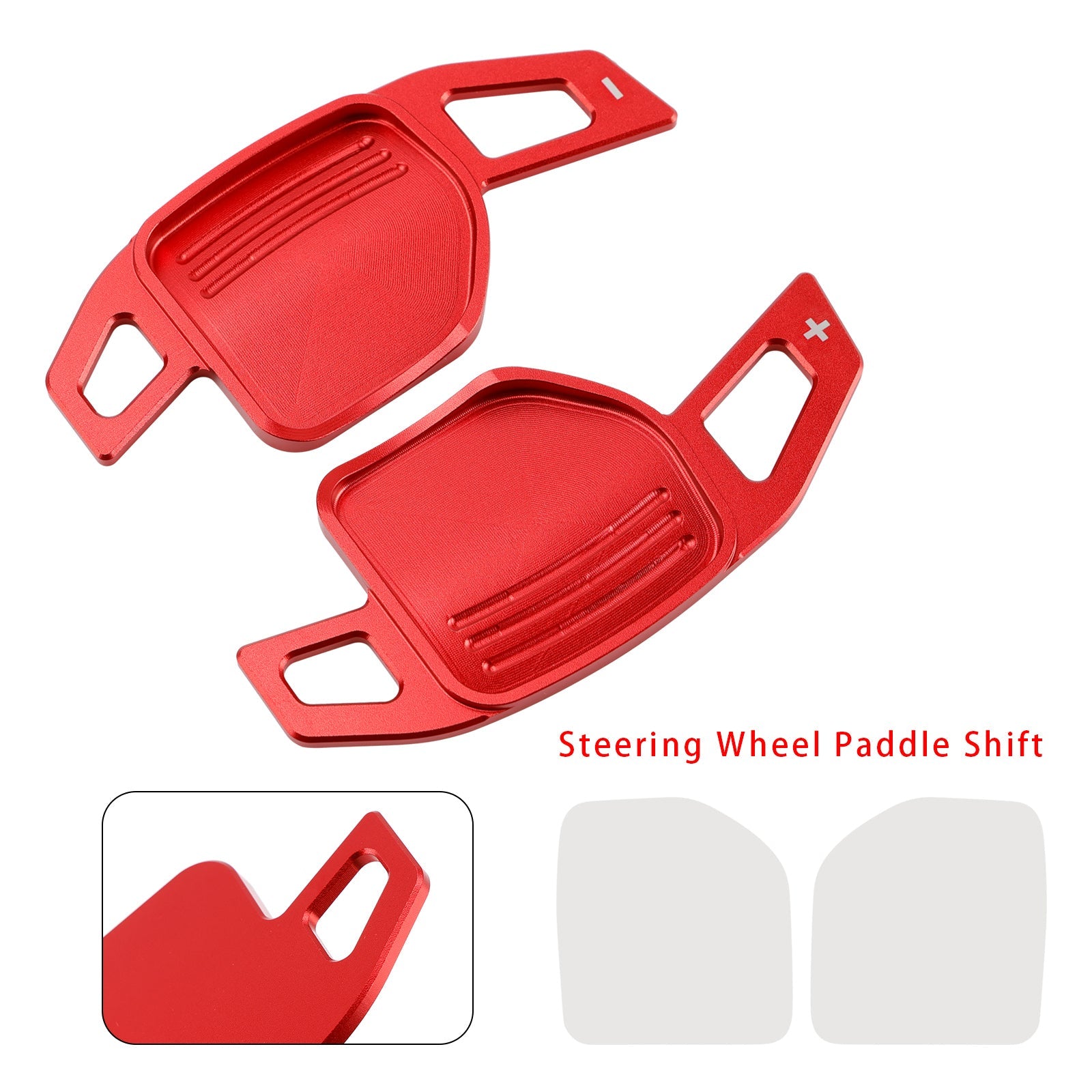 Steering Wheel Paddle Shifter For Audi A3 A4 A5 A6 TT Q5 08-14 Aluminium