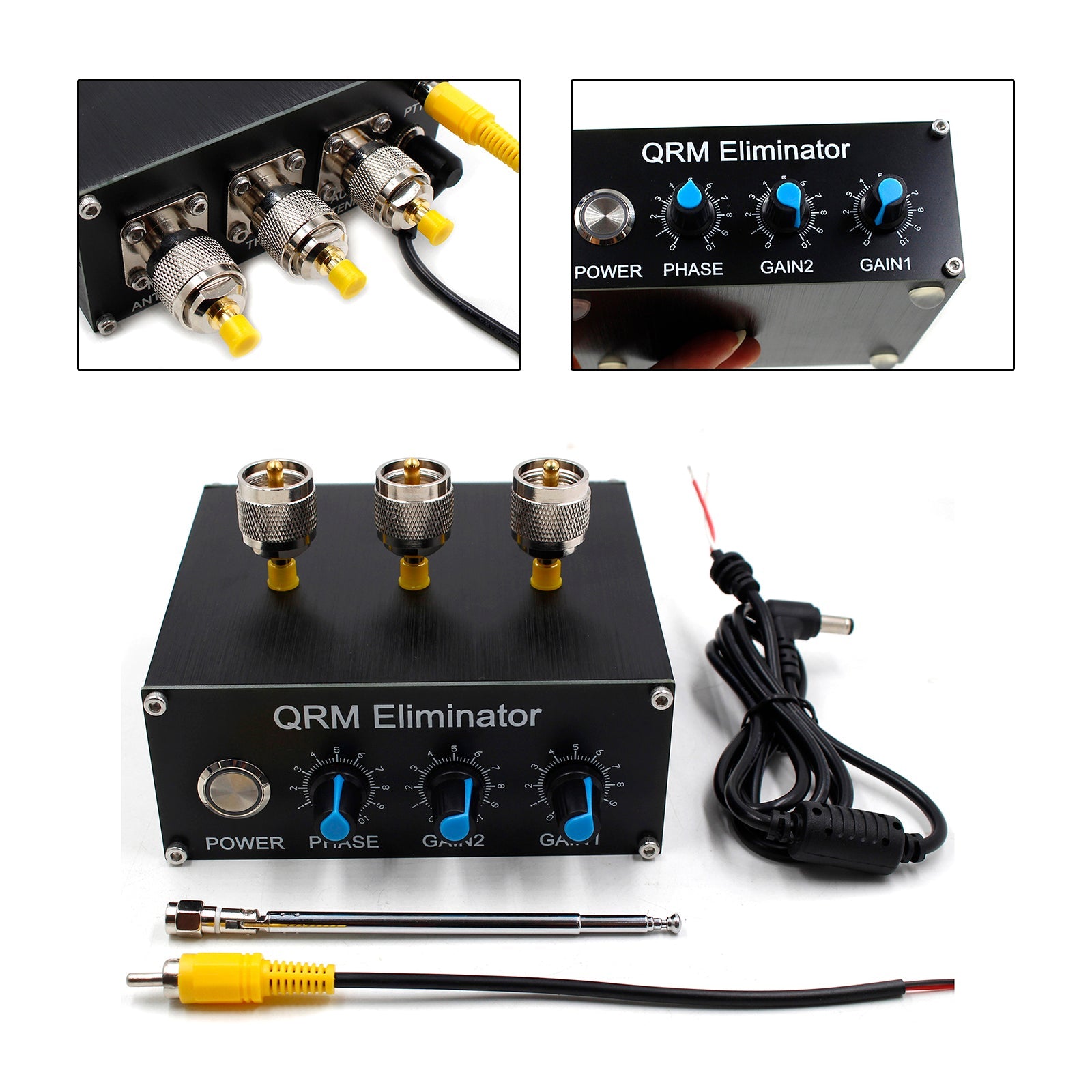 QRM Eliminator X-Phase HF Bands Second Generation Metal Shell (1-30 MHz)