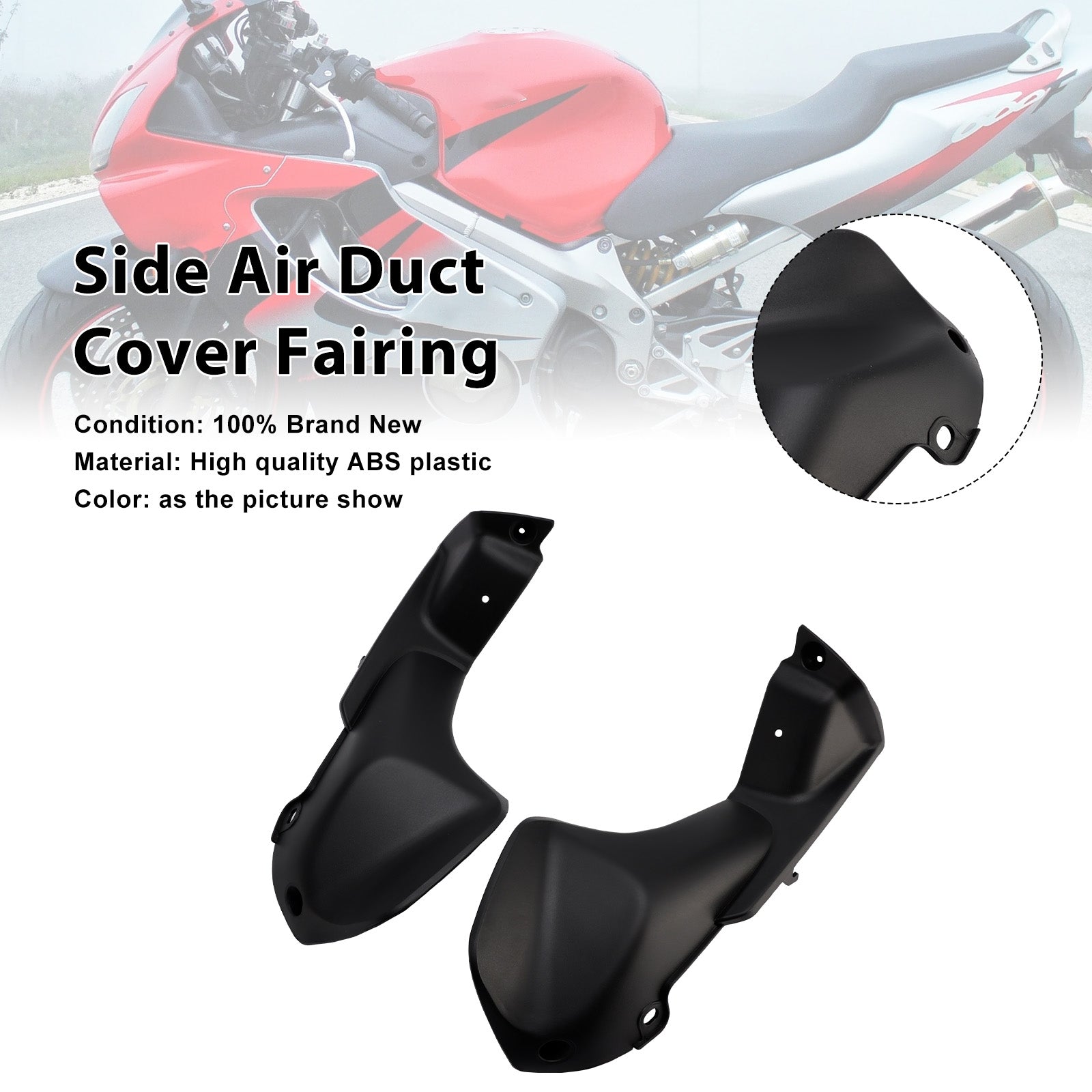 2001-2006 Honda CBR600F4i Side Air Intake Duct Cover Fairing