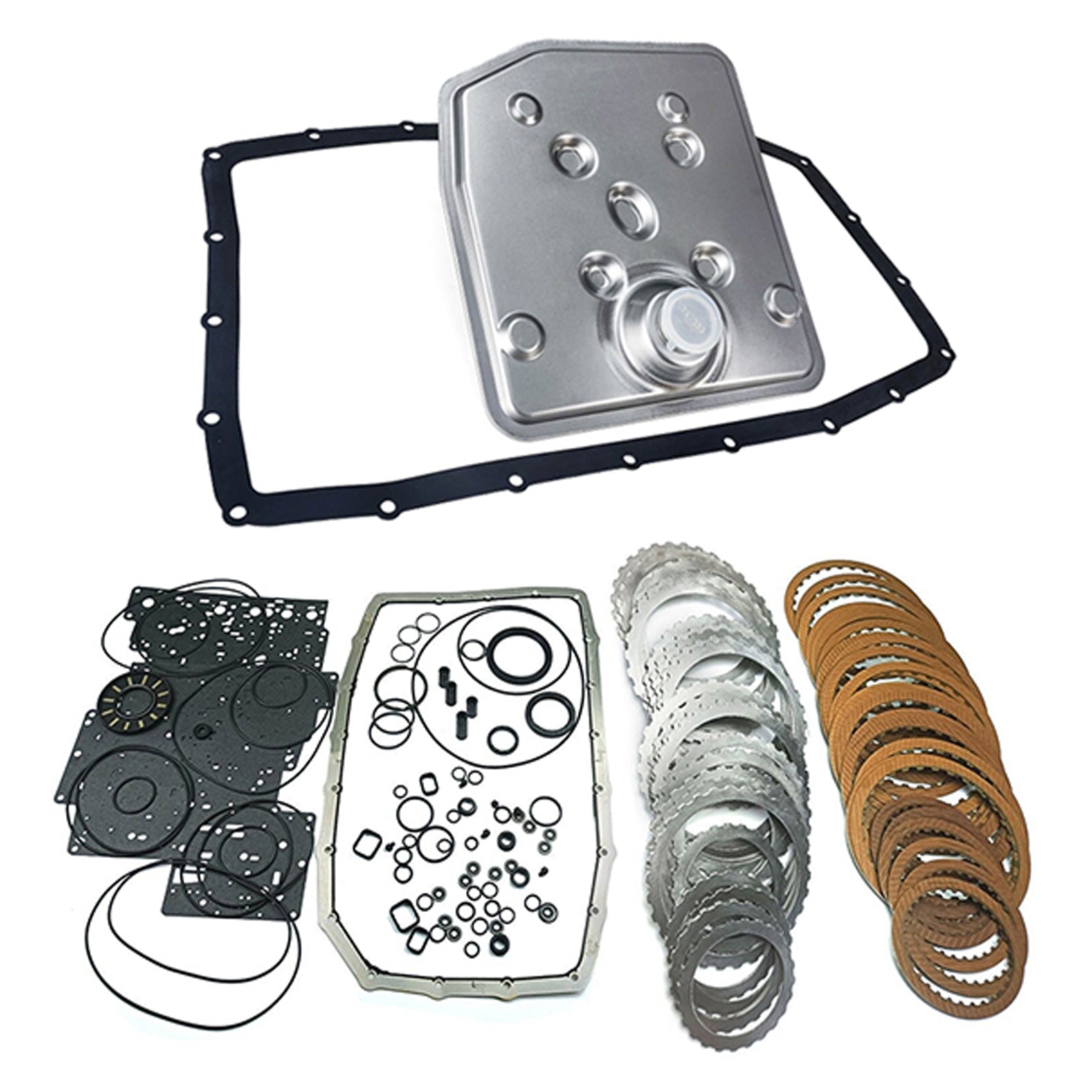 2009-2014 For F150 3.5L 4.6L 5.0L 5.4L 6.2L Auto Transmission Master Rebuild Kit Clutch Plates 6R80 RCP96-287