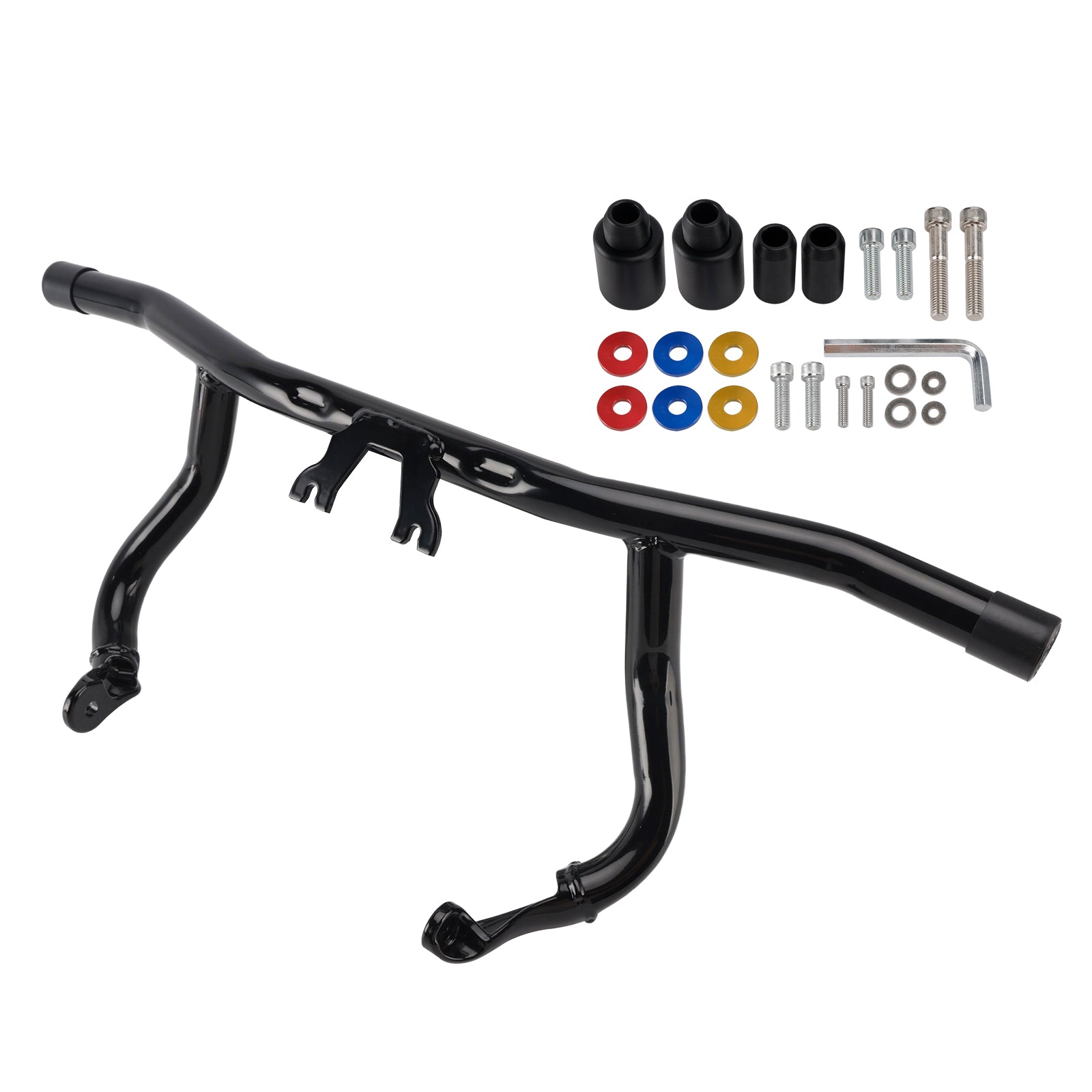 2024-2025 Road Glides Street Glides Road Glides FLHT FLHX Engine Guard Crash Bar Frame Protector Bumper Black