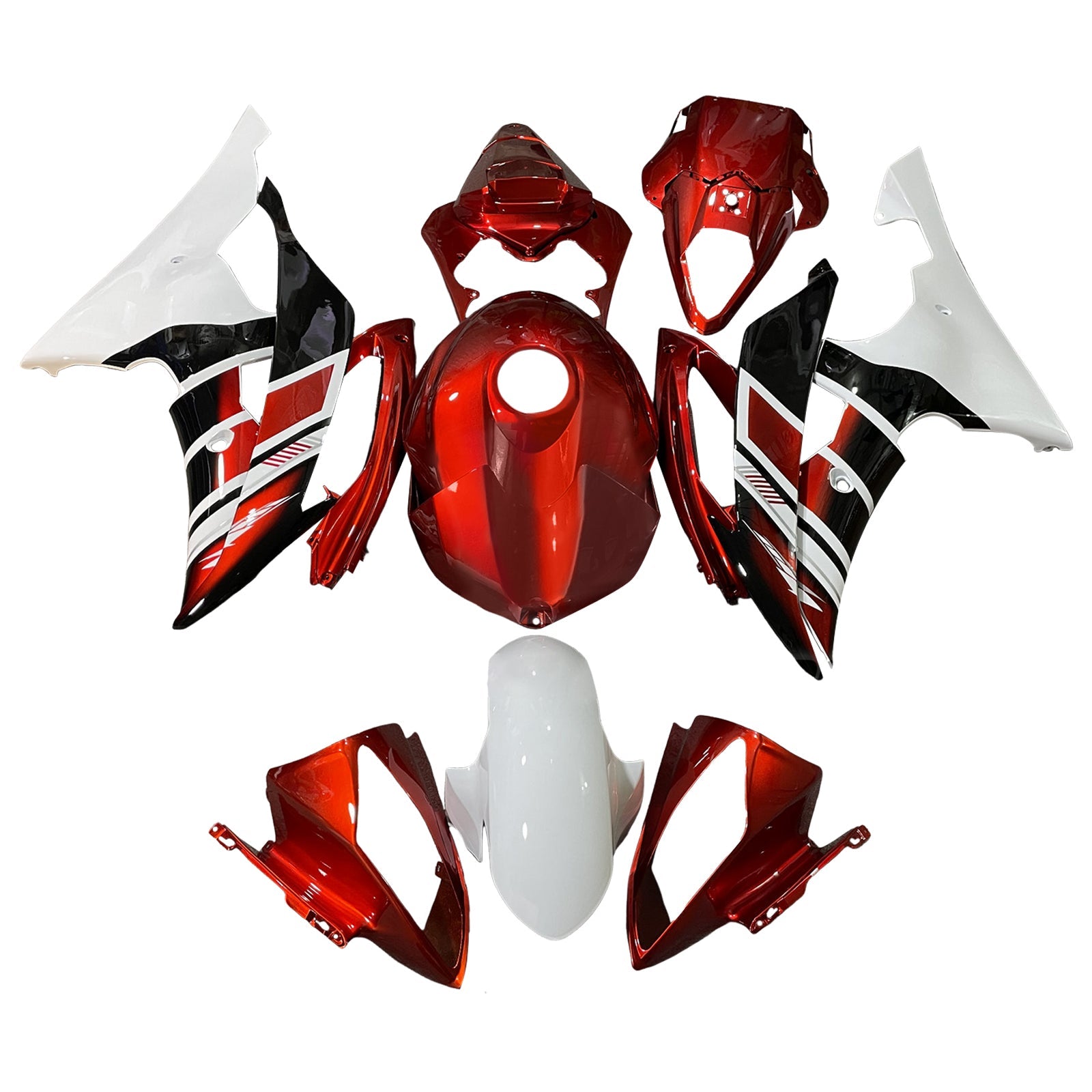Injection Fairing Kit Bodywork Plastic ABS For Yamaha YZFR6 YZF-R6 2008-2016