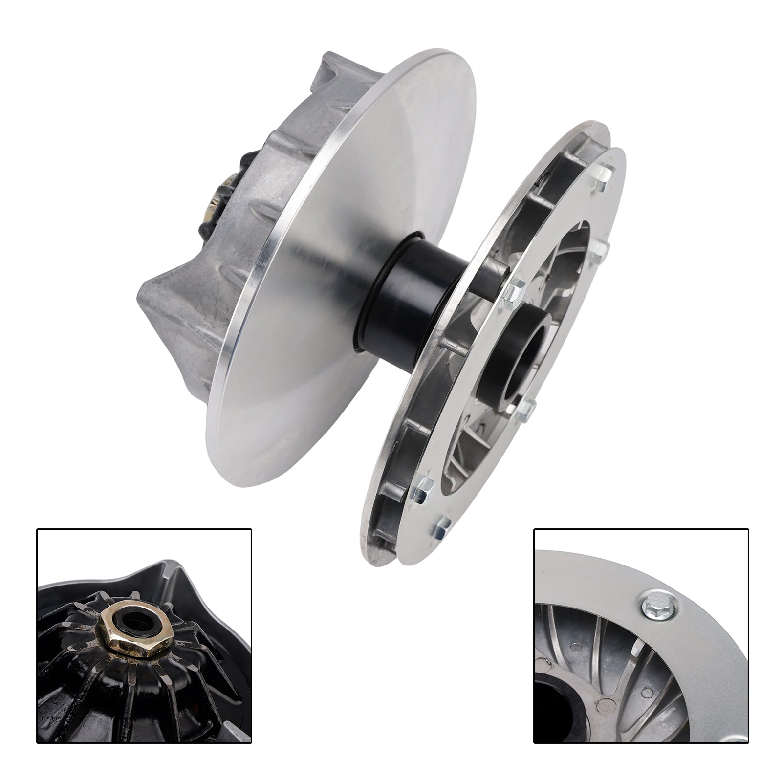 Rear Variator Secondary Driven Clutch Lu104071 For Segway At5 Atv Snarler At6 S