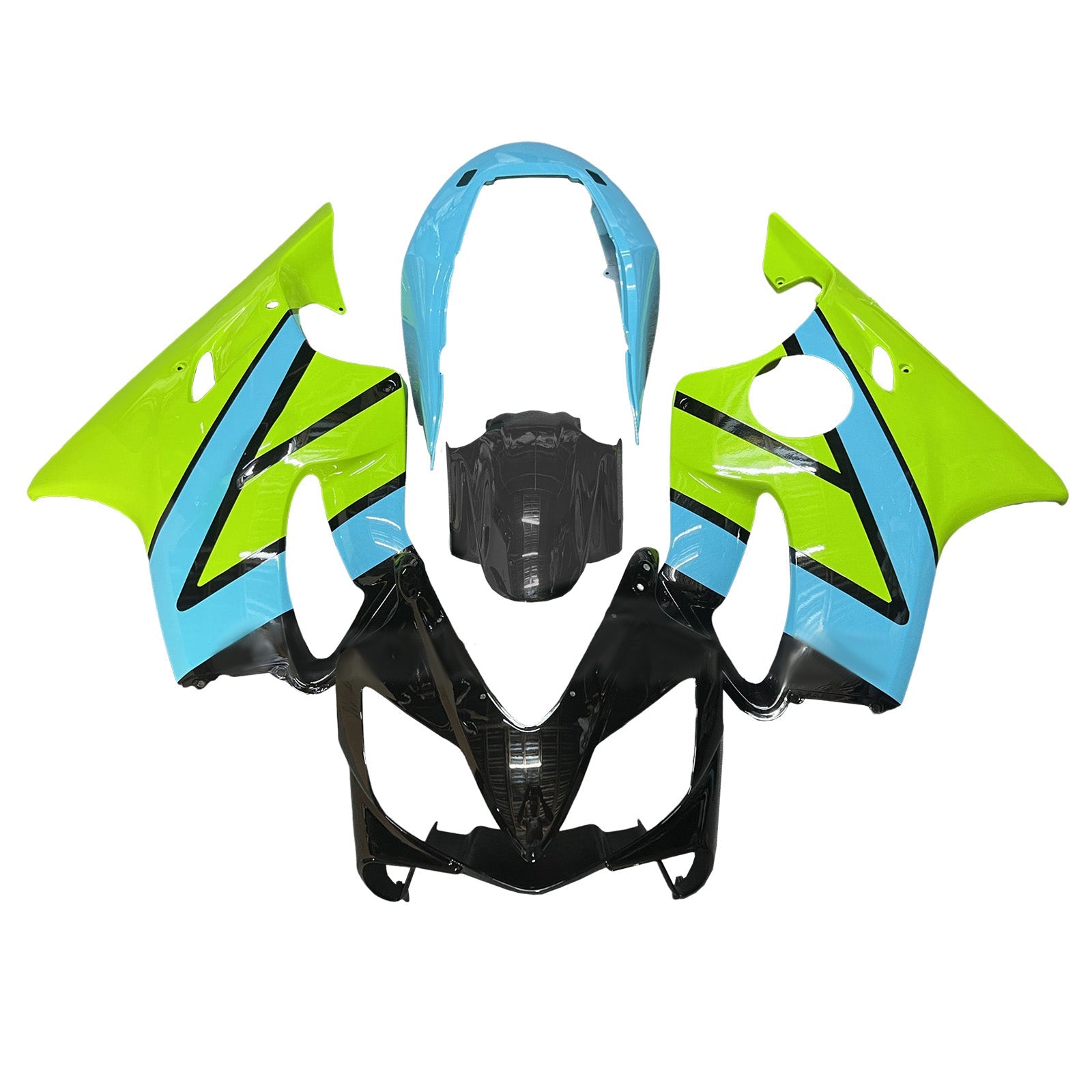 Injection Fairing Kit Bodywork Plastic ABS For Honda CBR600 F4i 2004-2007