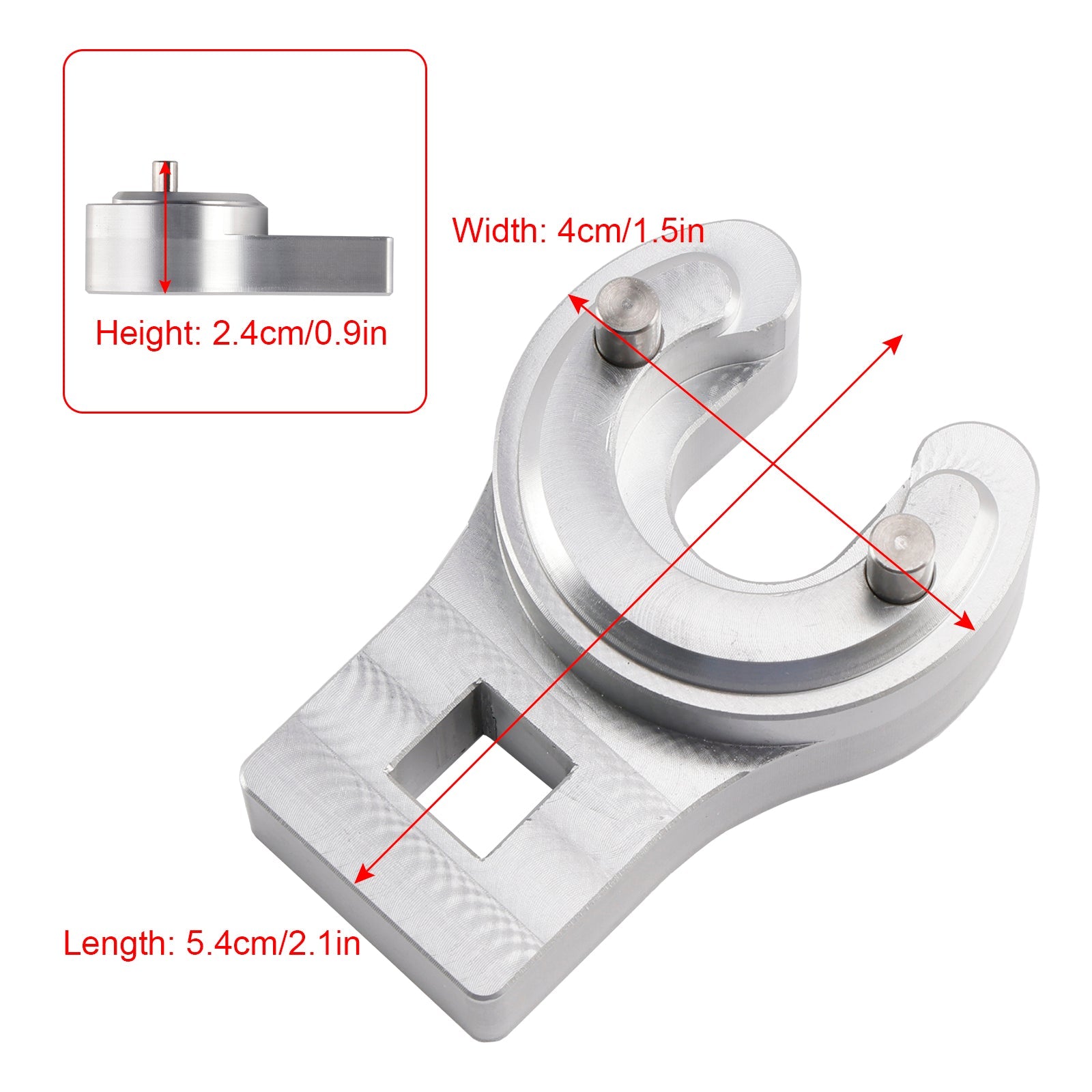 X Shock Pin Spanner Wrench clone of fox PN 398-00-558 - Service/Rebuild