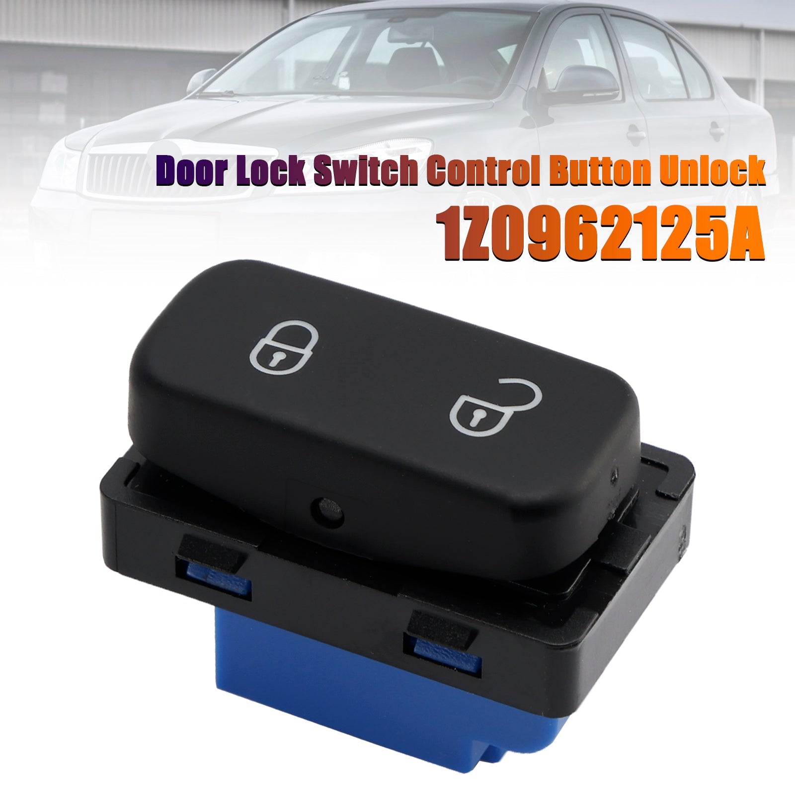 Door Lock Switch Control Button Unlock 1Z0962125A For Skoda Yeti 2009-2017