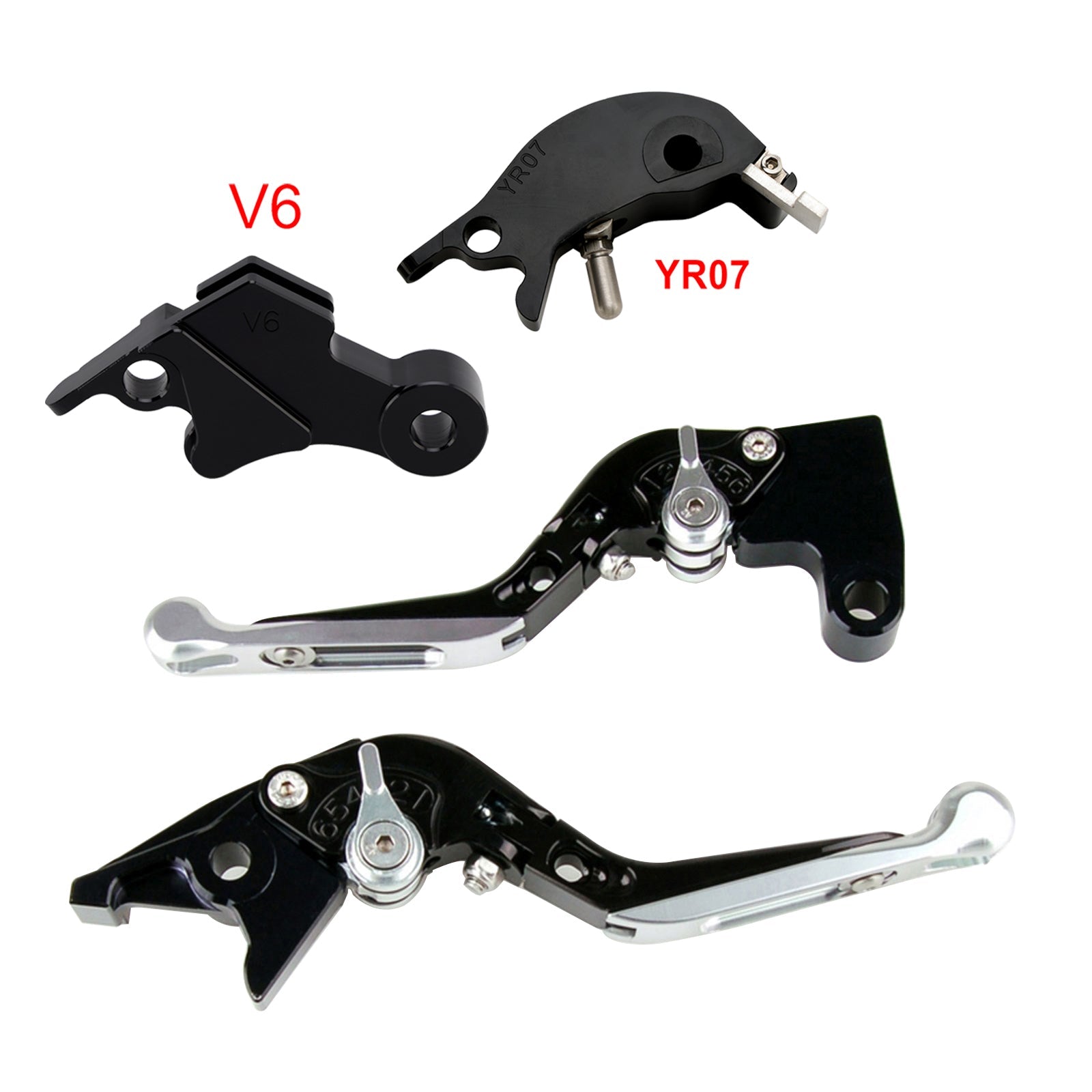 Adjustable Clutch Brake Lever fit for 2025 YAMAHA XSR900 / 2024-2025 YAMAHA XSR900GP
