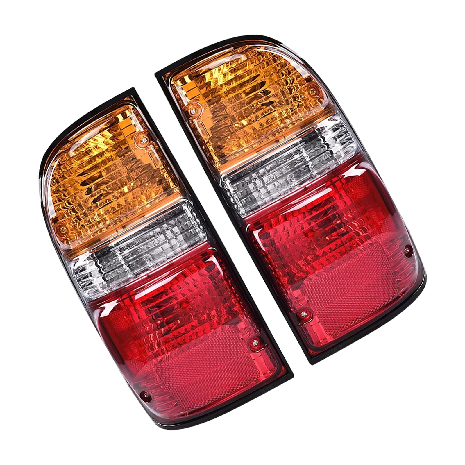 2PCS Rear Tail Lights Lamps For Toyota Tacoma 2001-2004 W/Bulbs