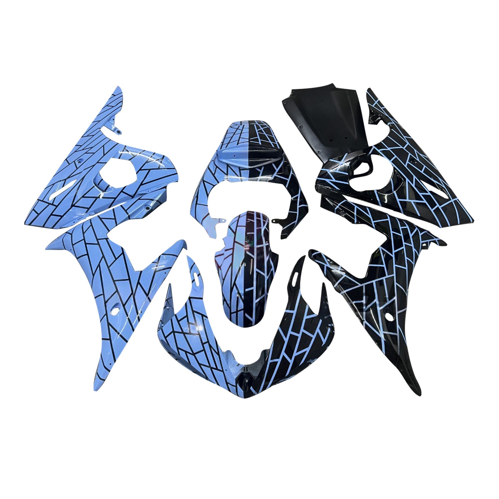 Injection Fairing Kit Bodywork For Yamaha YZF-R6 2003-2004 R6S 2006-2009