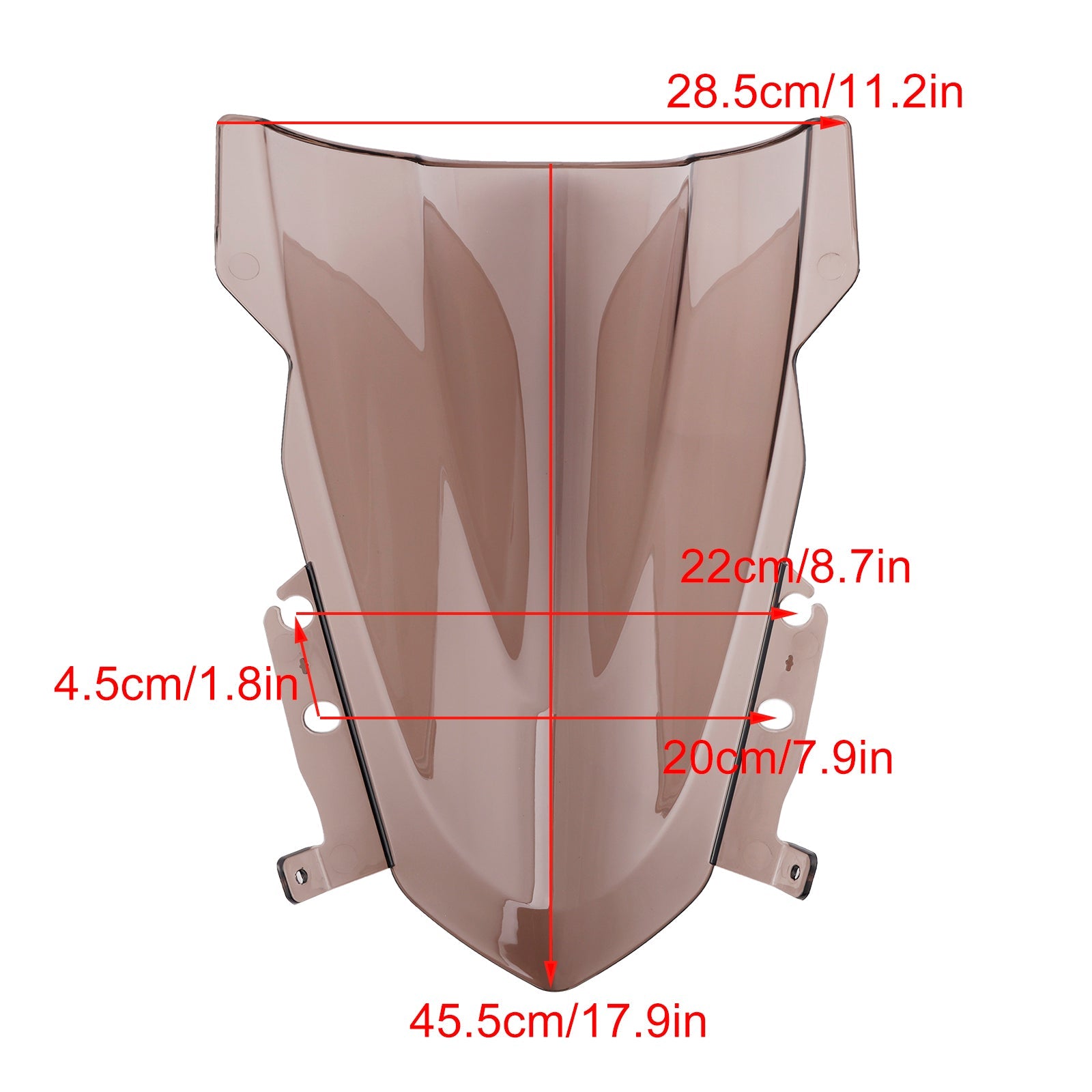 2024-2025 Daytona 660 Motorcycle Windshield WindScreen