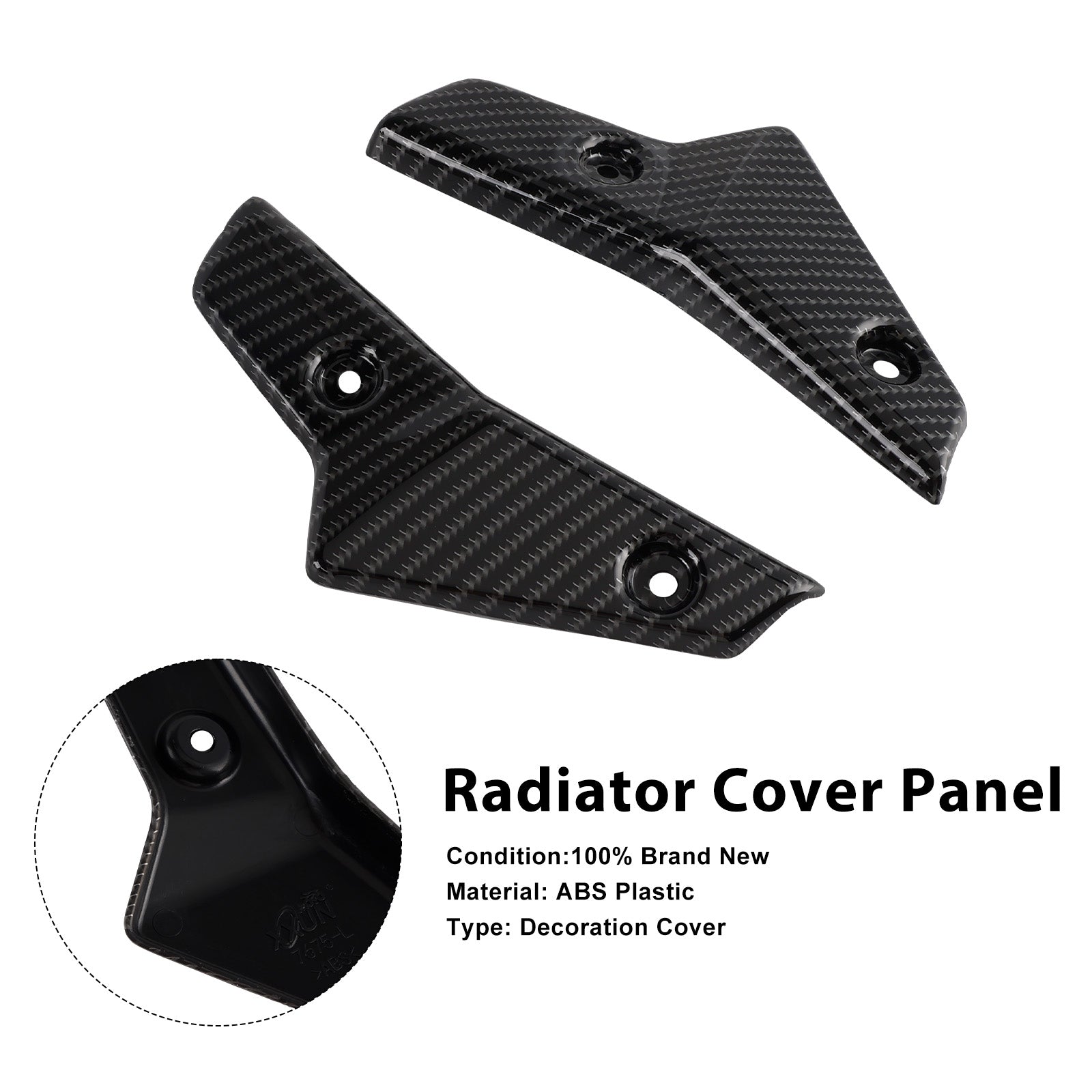 2020-2022 Street Triple 765 R/RS Radiator Side Cover Fairing Panels
