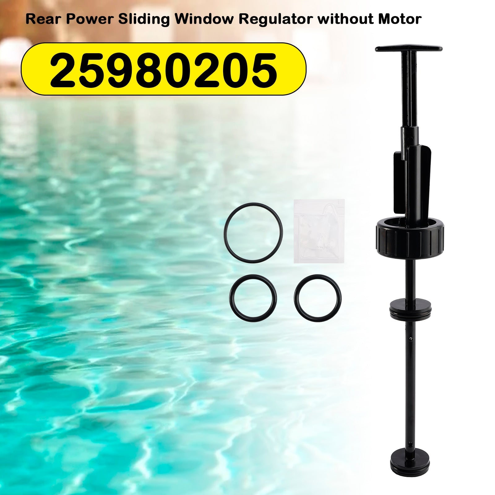 263055 Piston Shaft Assembly for Pentair PVC Slide Pool and Spa Multi-Port Valve