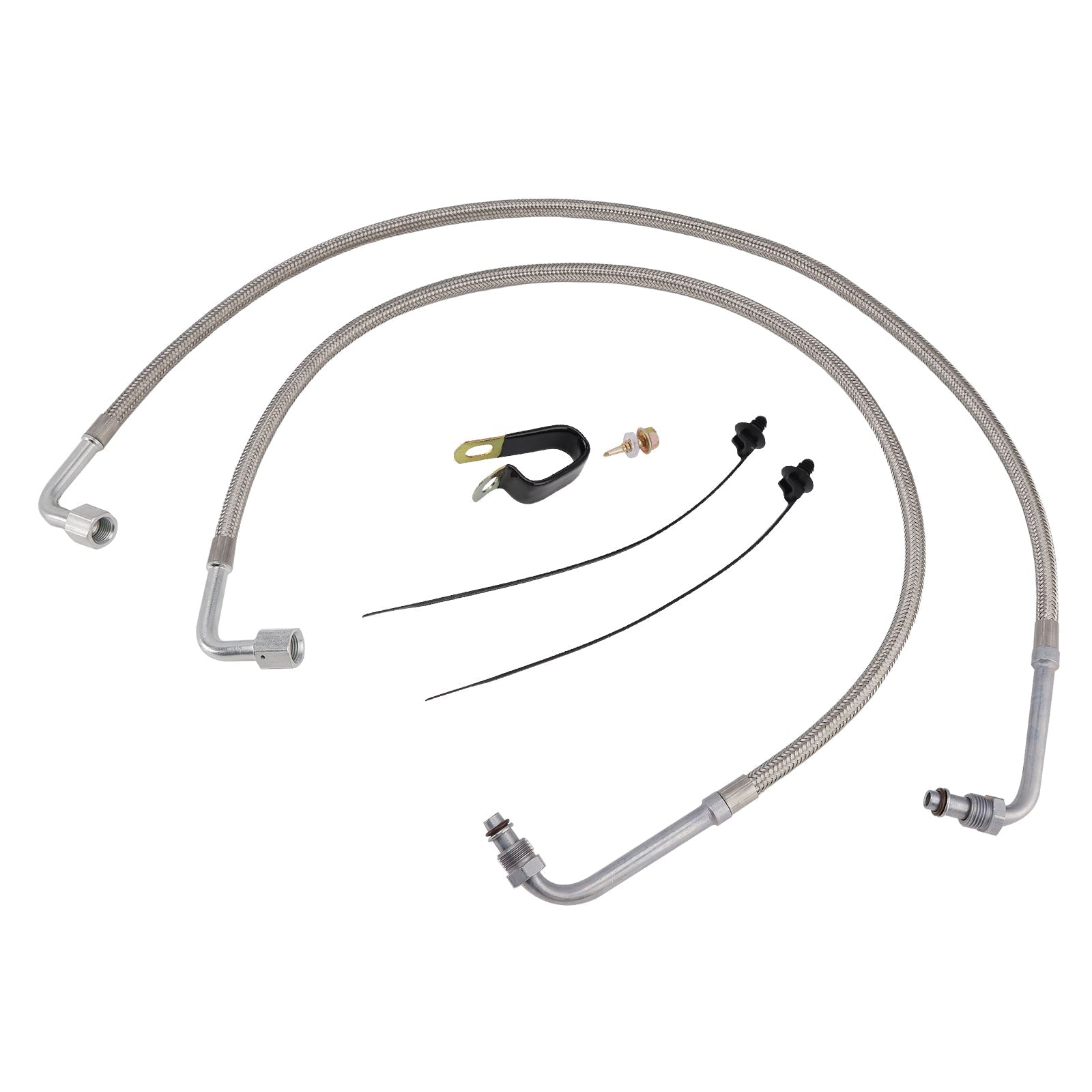 Pair Oil Cooler Lines Oil Hose 2204030 For Polaris Magnum Trail Boss 330 03-08