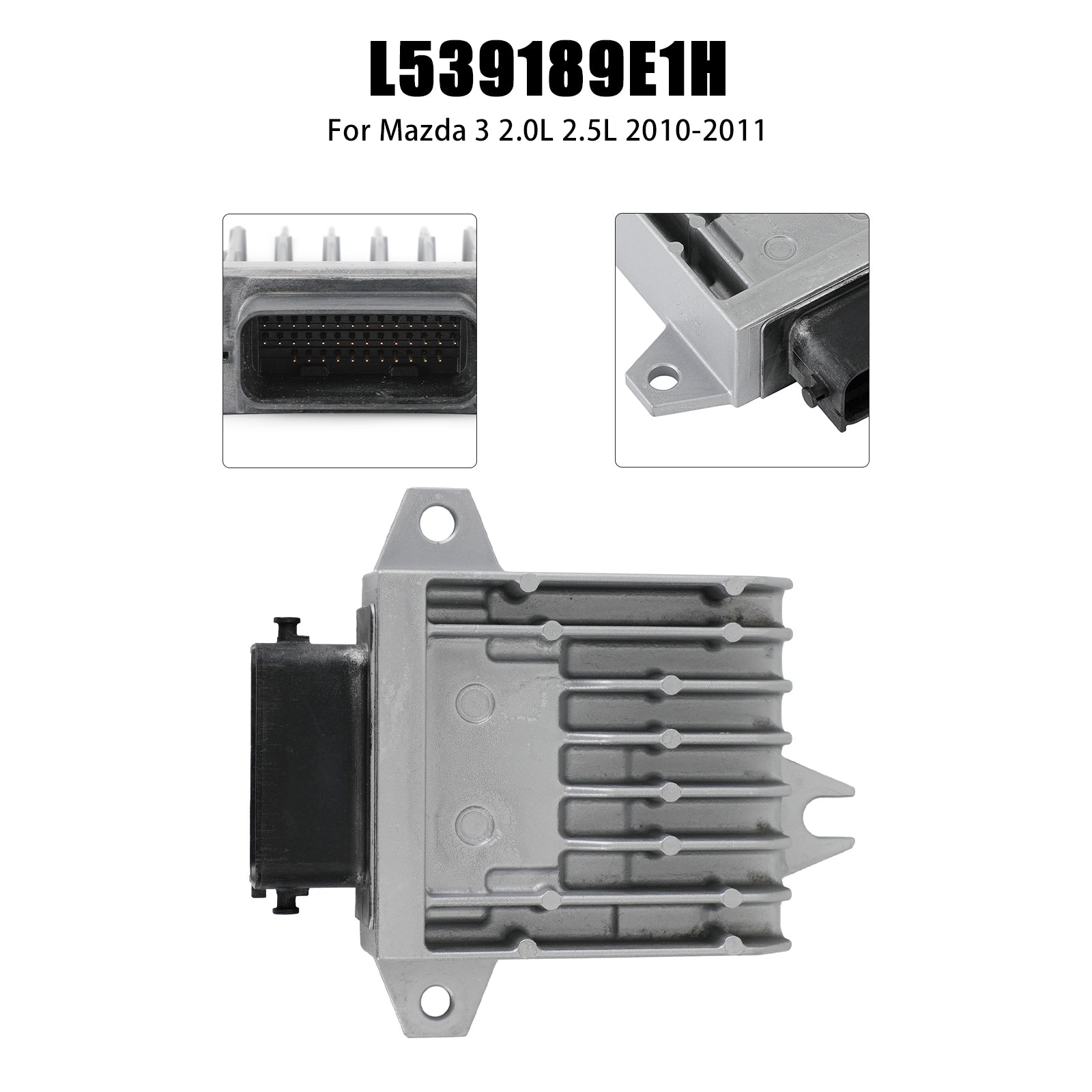 2010-2011 Mazda 3 2.0L 2.5L Transmission Control Module TCM L539189E1H