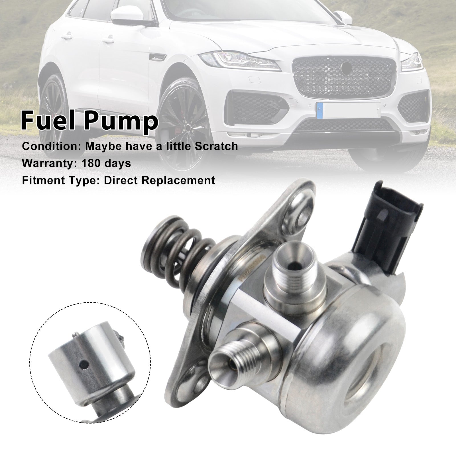 High Pressure Fuel Pump AJ813784 Fit Jaguar XE 2019 F-Pace 2019-2022 5.0L V6