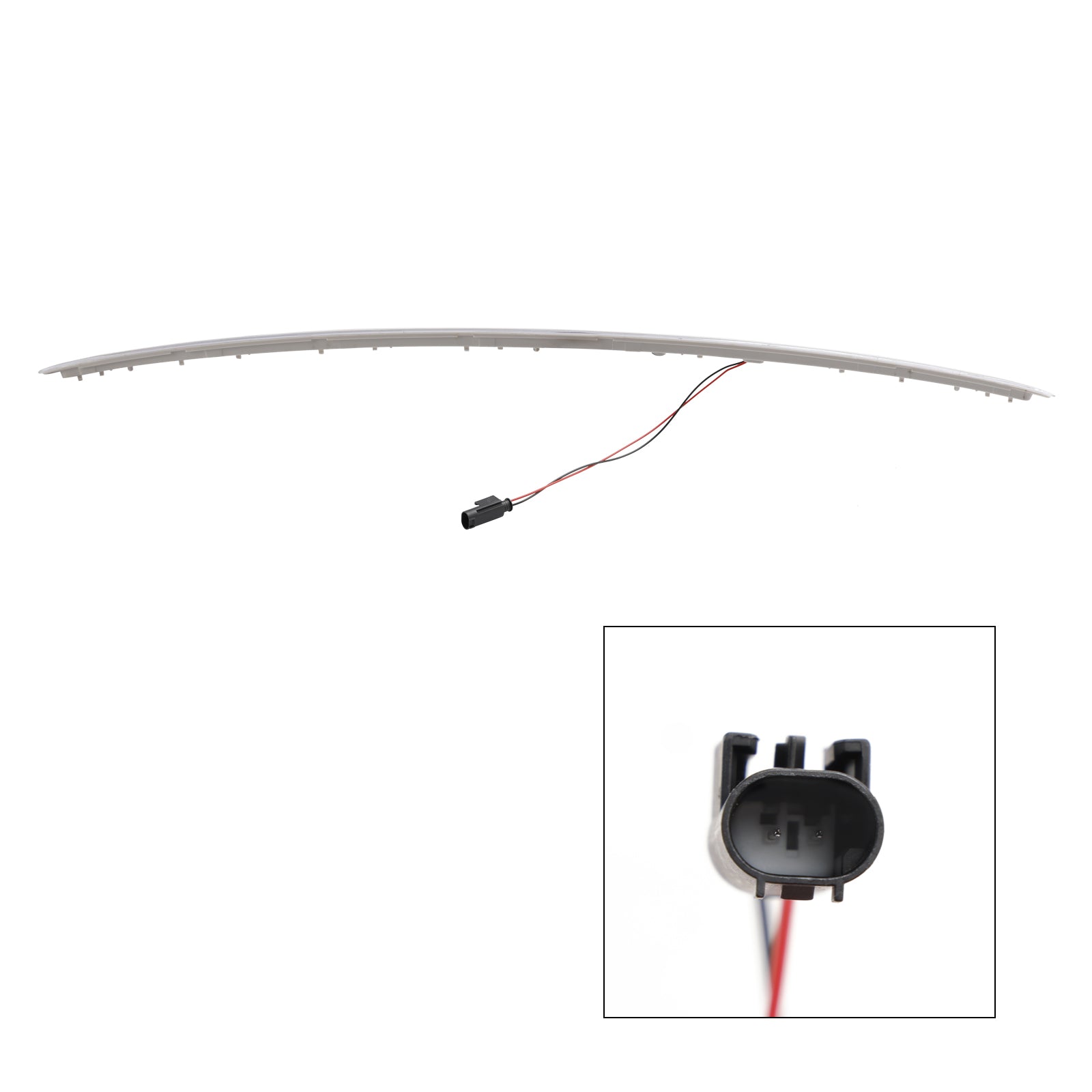 미니 쿠퍼 CLUBMAN R55 왜건용 투명 렌즈가 있는 제3 브레이크등 63252755613