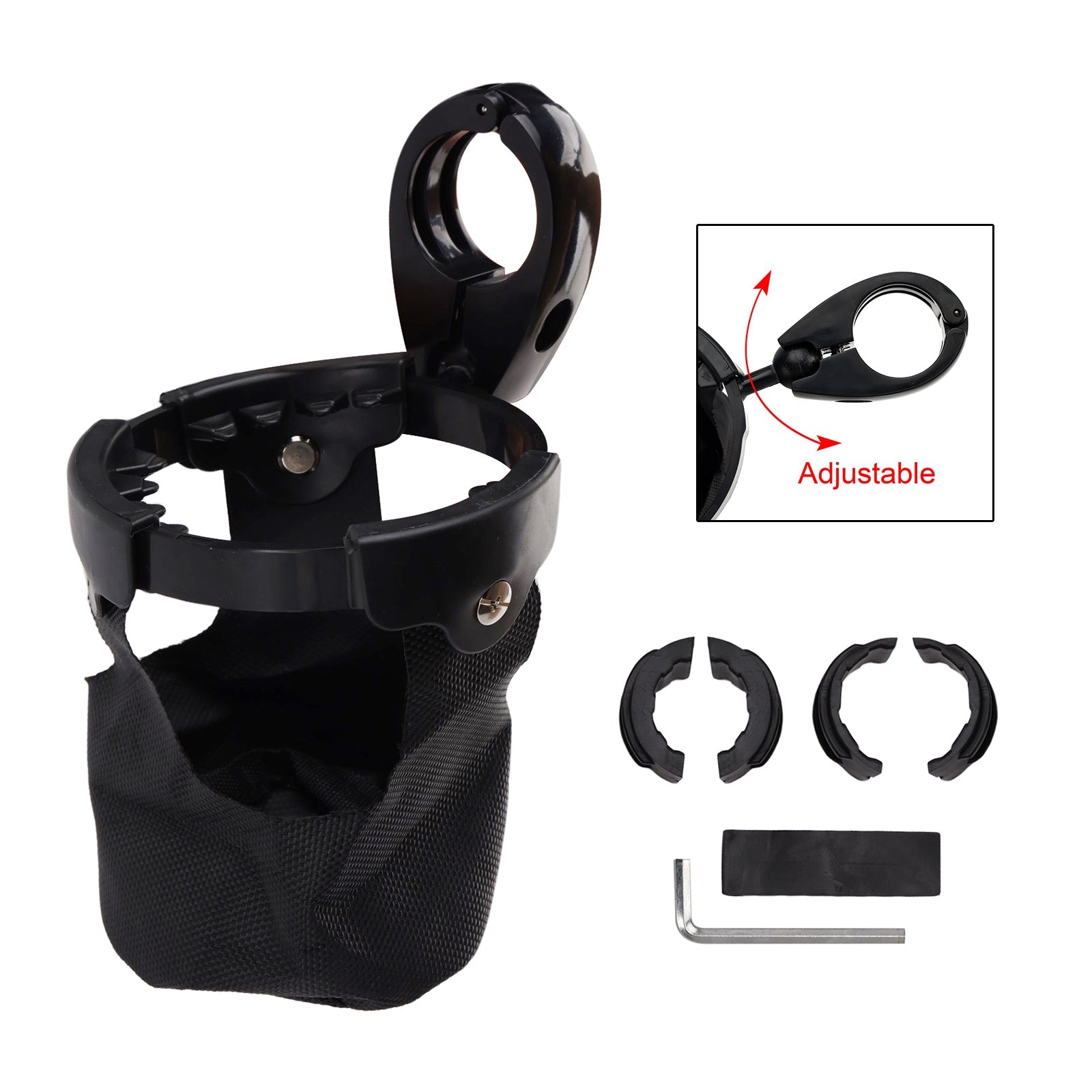 Adjustable Bottle Bracket Cup Holder Cargo Universal For Cna-Am Maverick X3