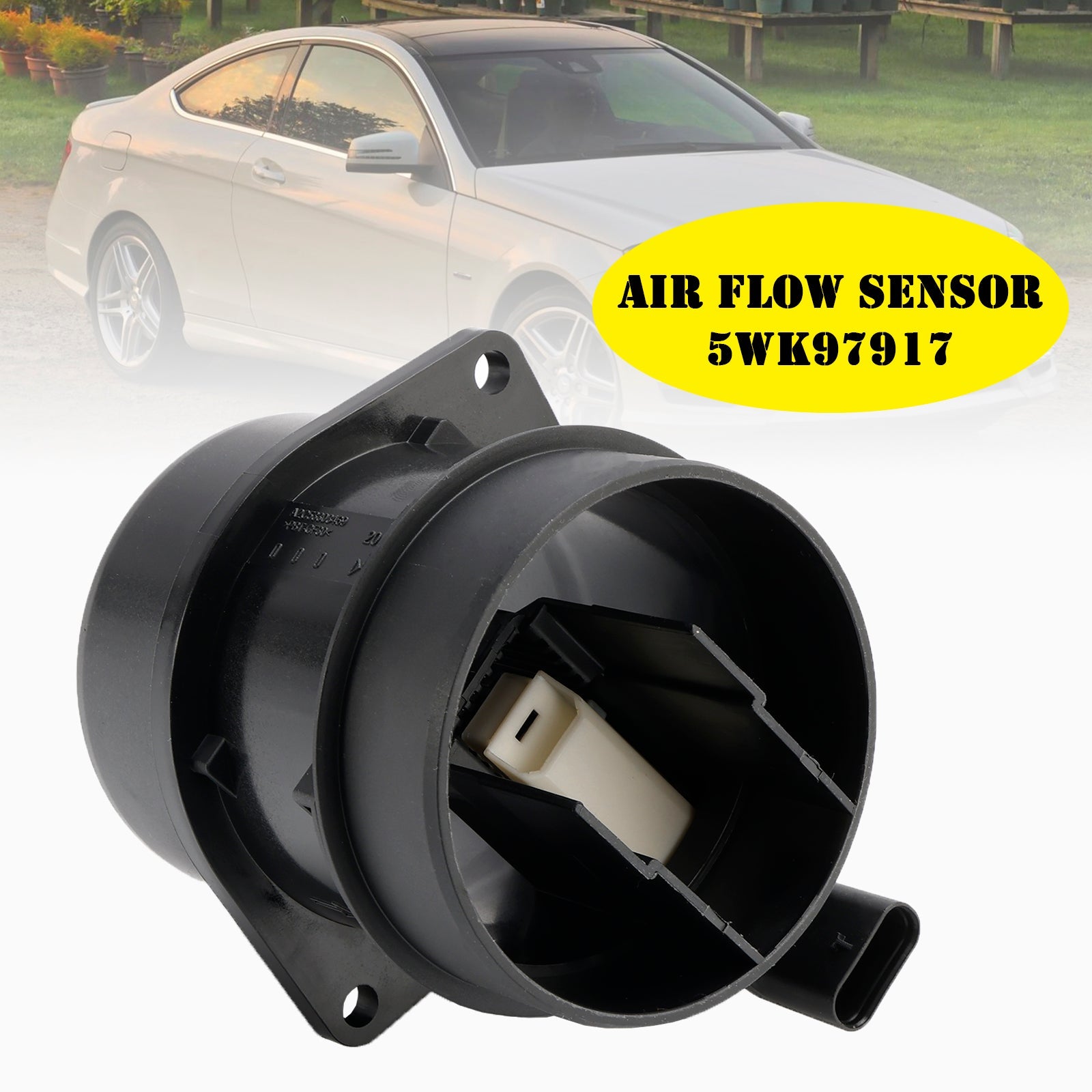 Mass Air Flow Meter Sensor 5WK97917 For Mercedes W204 W212 X204 Sprinter 2007-2014