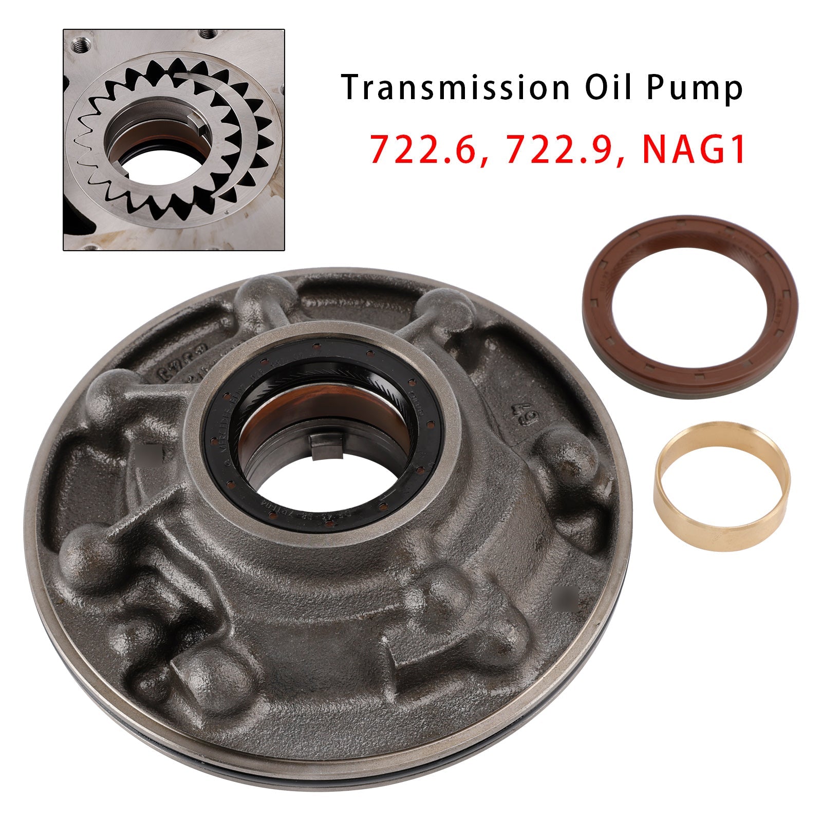 1997-UP DODGE CHRYSLER JEEP 722.6 (5 speed) 722.9 (7 speed) Transmission Oil Pump Body & Gears NAG1