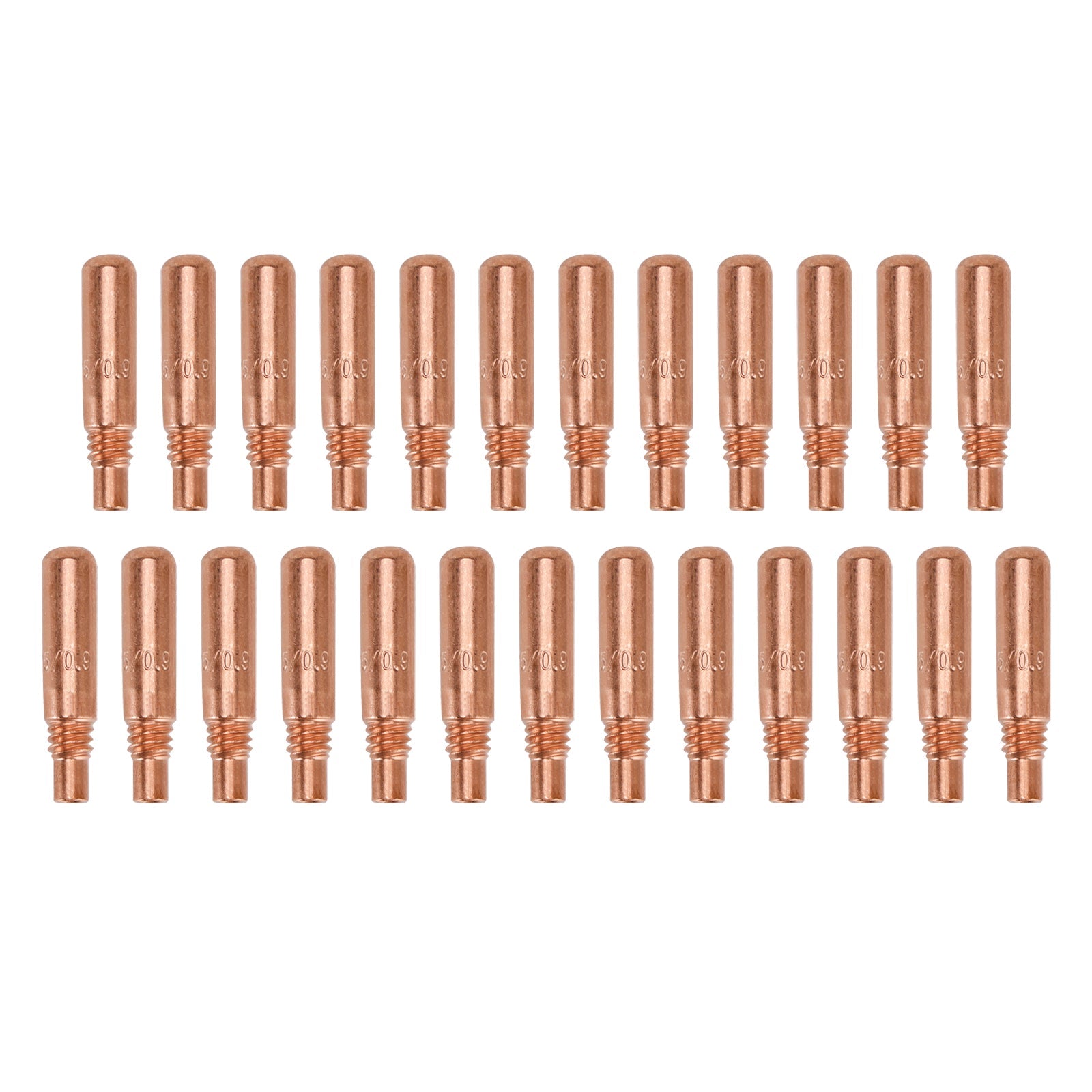 25Pcs .035" Contact Tips For Miller MDX Acculock Multimatic T-M035