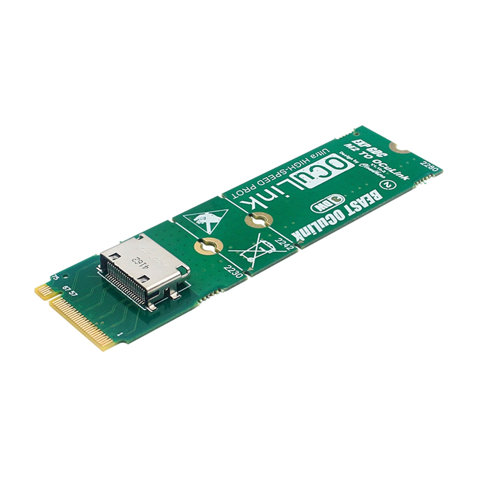 M.2 to OCuLink Adapter Board M.2 M KEY to OCULINK Interface Conversion Board