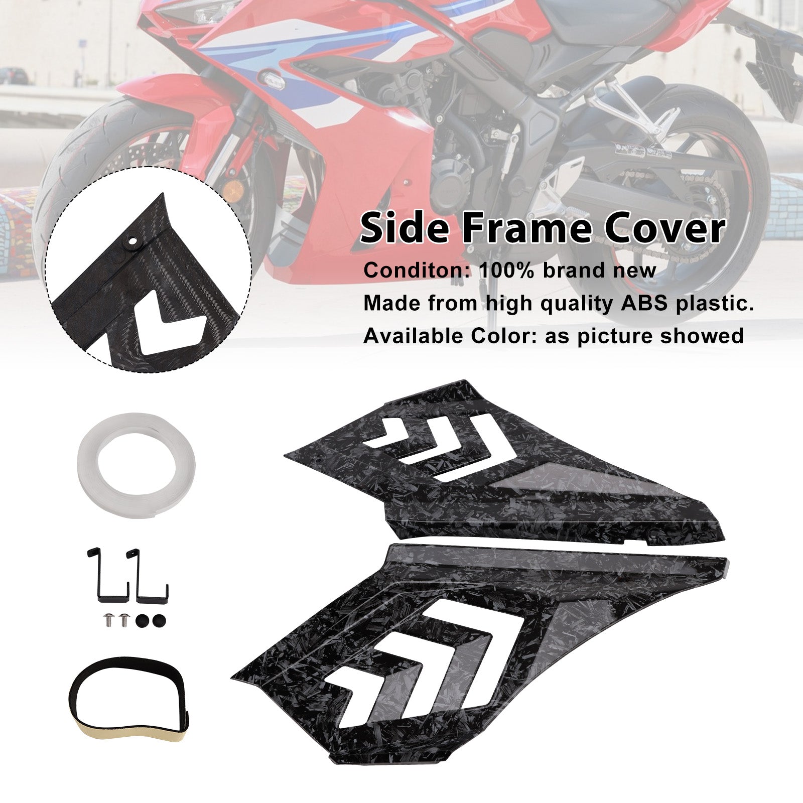 2024-2025 Honda CBR650R Side Frame Panel Protector Fairings Cover