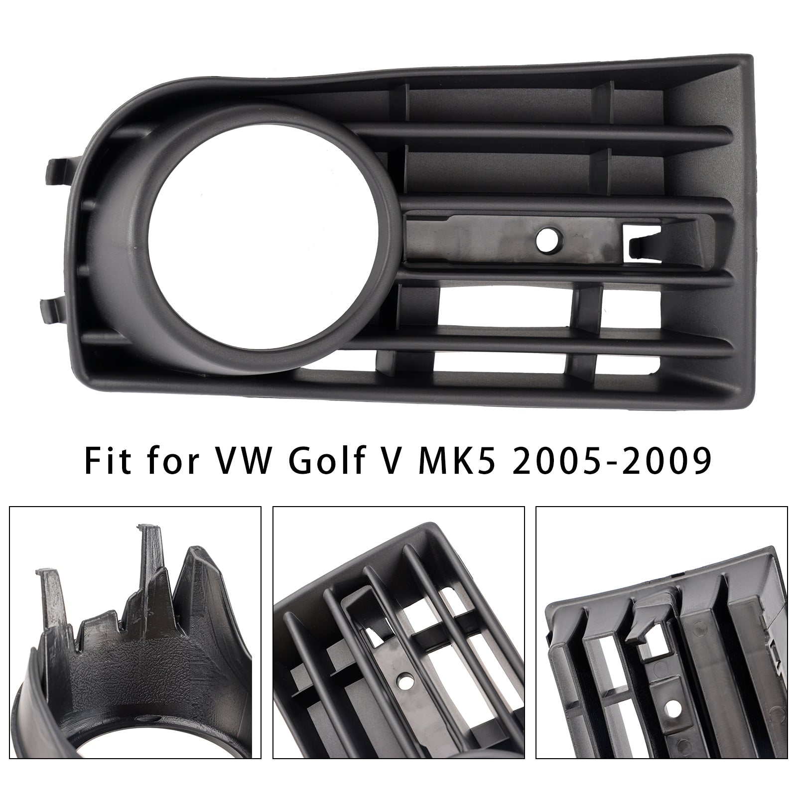 2003-2009 VW Golf V MK5 Front Right Side Bumper Grille Fog Light Grill 1K0853666B