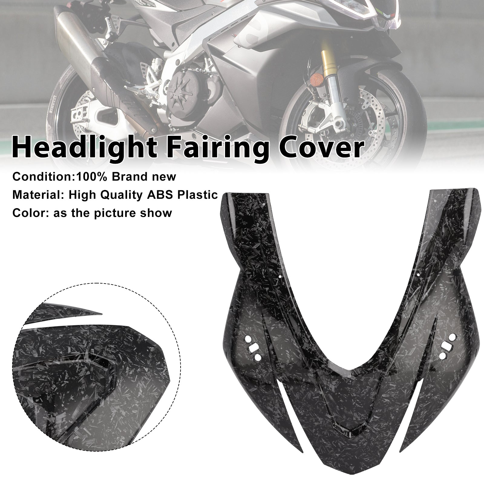 2021-2024 Aprilia RSV4 Headlight Fairing Windshield Cover