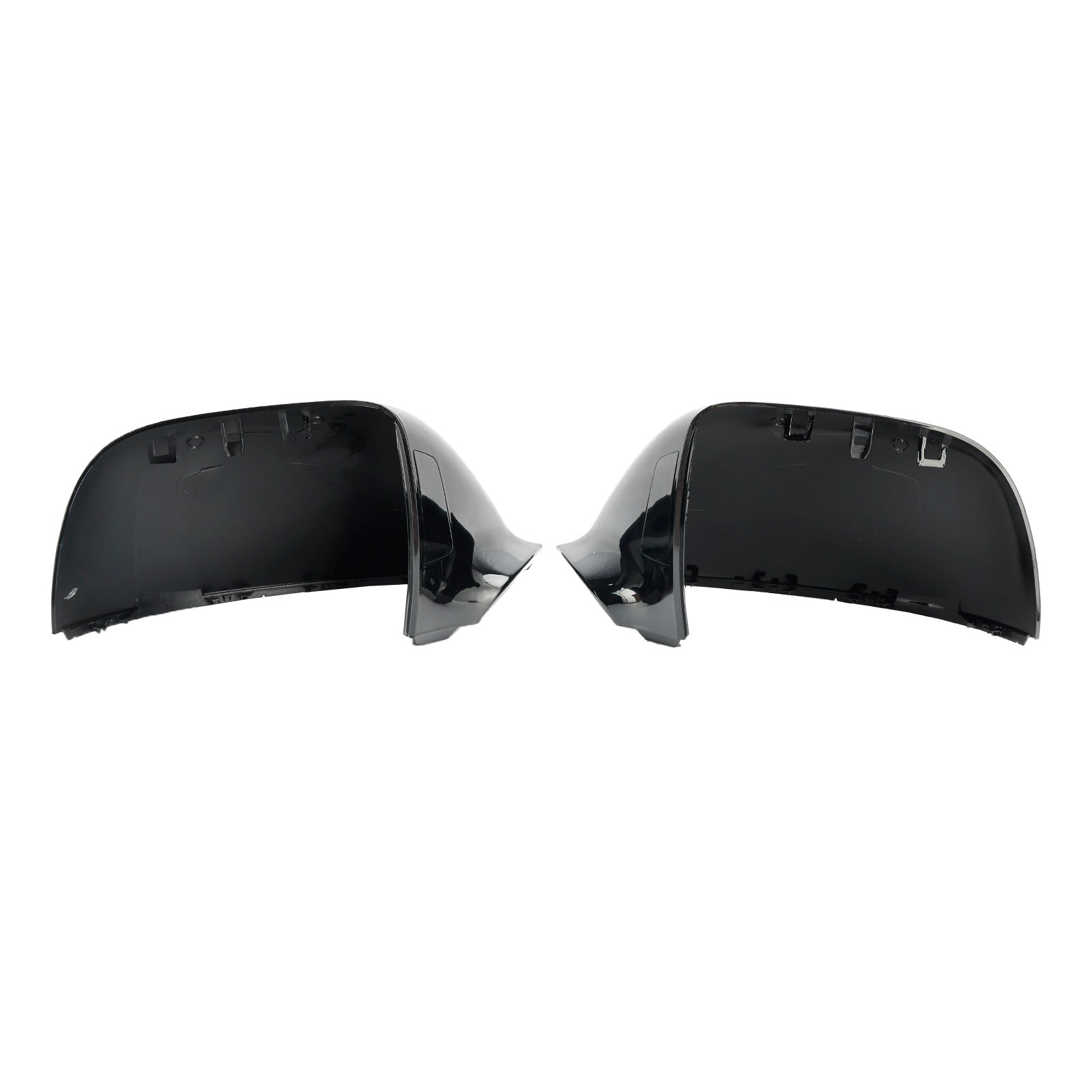 VW T6 Transporter 2015-2019 Gloss Black Wing Door Mirror Cover Caps Left+Right