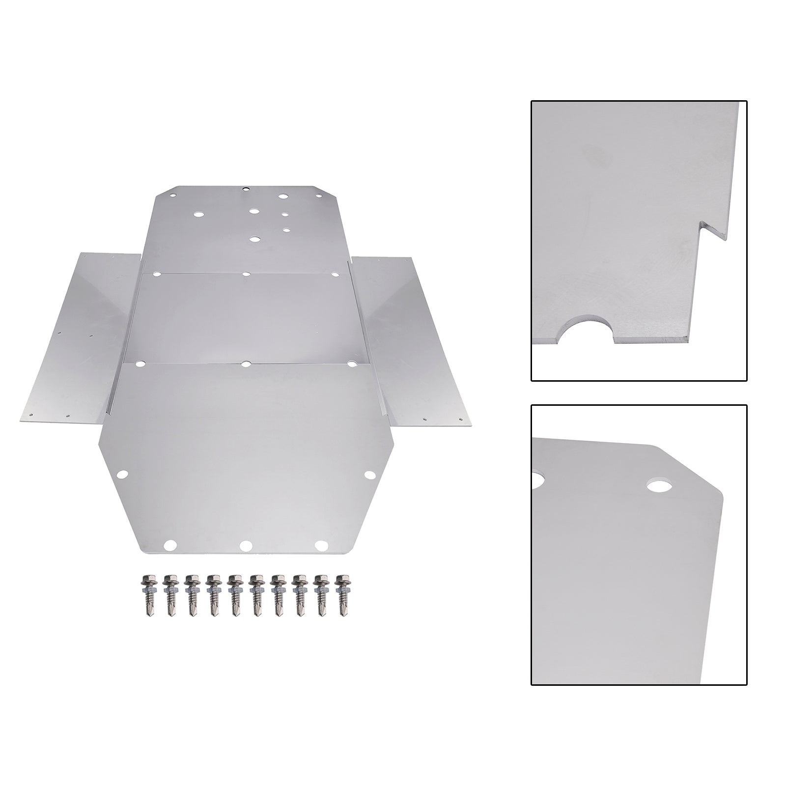 2009-2014 Polaris RZR-S 800 Aluminum Skid Plate Chassis Protector