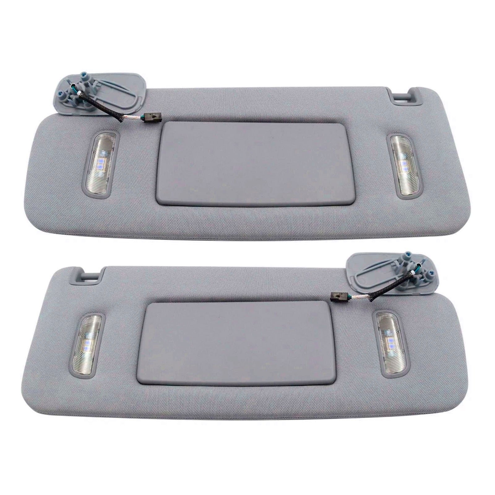2PCS Gray Sun Visor Left & Right 22870346 23459643 For Nissan Altima 2013-2018