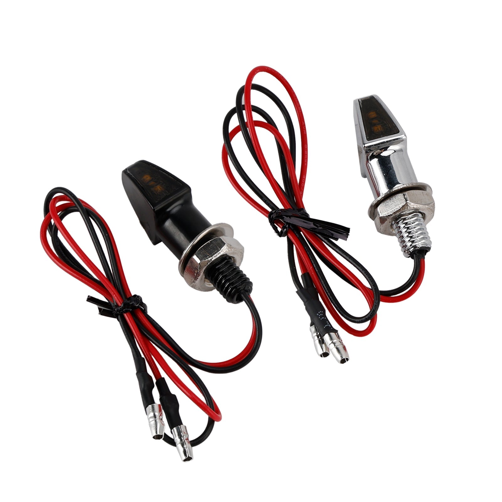 12V LED Turn Signal Indicator Light 8mm Universal Motorcycle For Yamaha