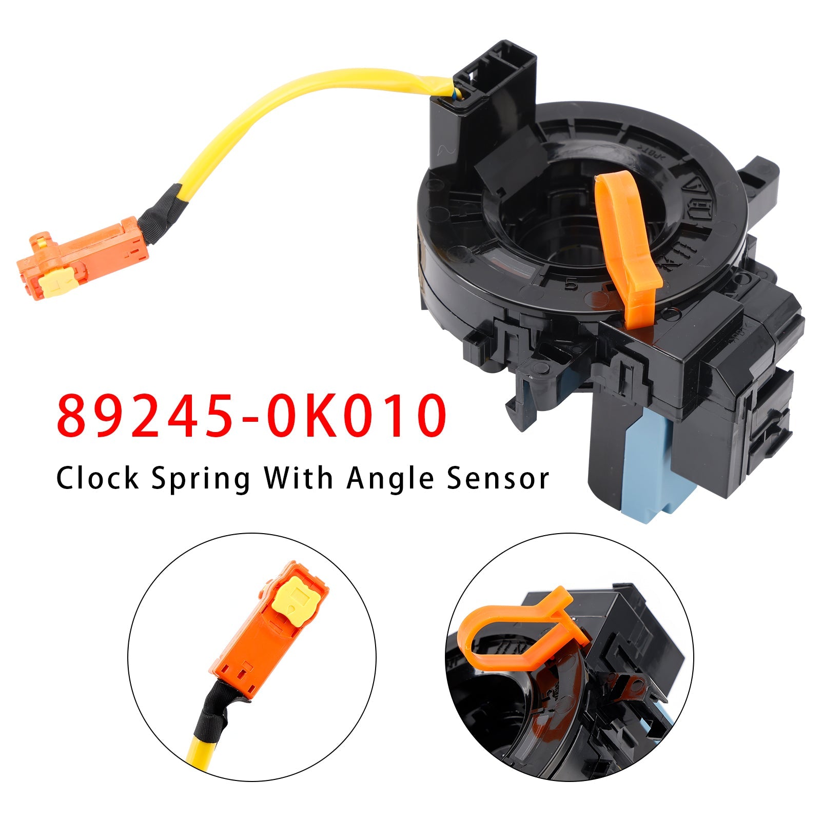 Clock Spring With Angle Sensor 89245-0K010 For Toyota Fortuner Hilux