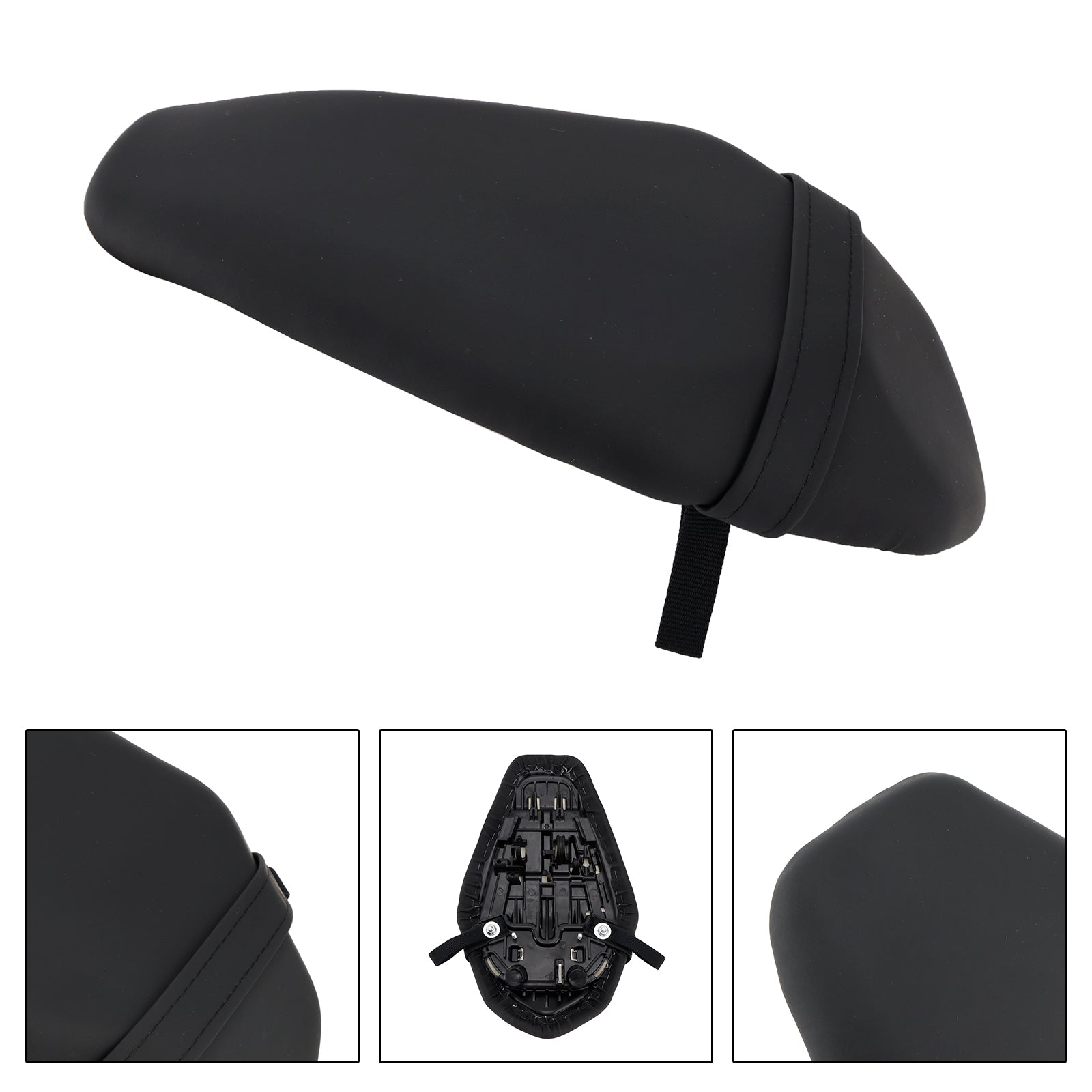 2019-2025 Kawasaki Ninja Zx-6R Rear Seat Passenger Cushion Flat Fit Blackc