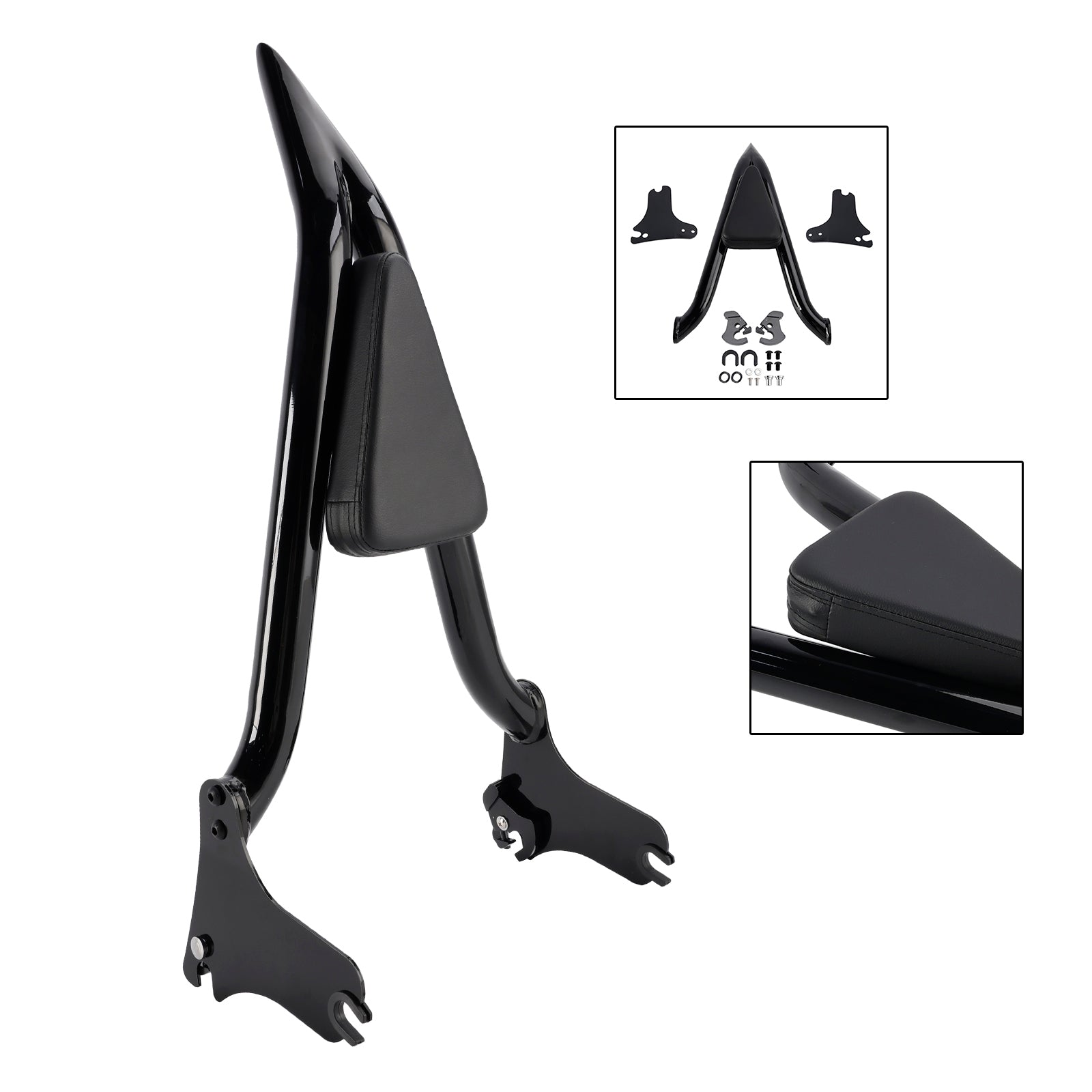 Passenger Sissy Bar Backrest for Road King Street Glide Road Glide 1997-2008