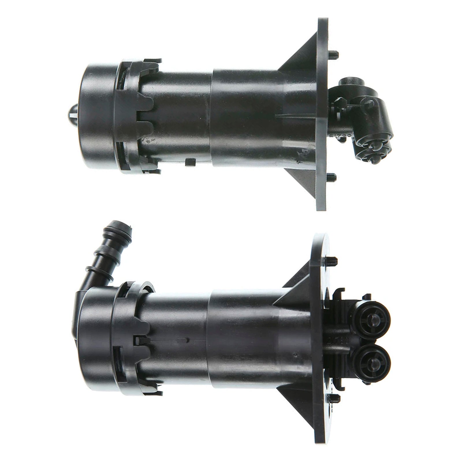 1 Pair Front Headlight Spray Washer Nozzle For Audi A6 C6 2004-2008