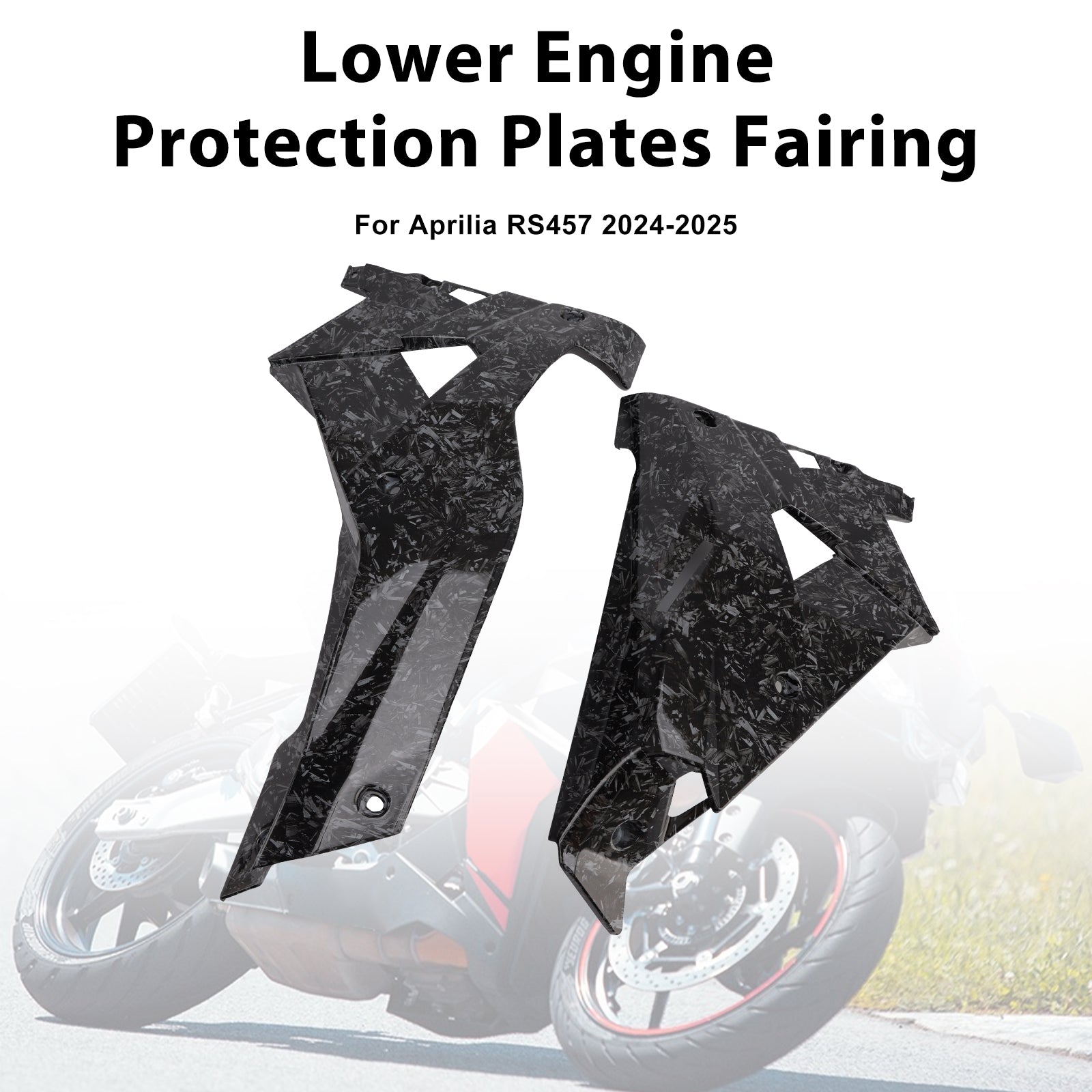 2024-2025 Aprilia RS457 RS 457 Engine Lower Belly Pan Panels Guard Fairing