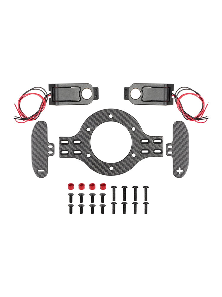 Shift Paddles Racing Game Simulation Steering Wheel Magnetic Paddles with Mount