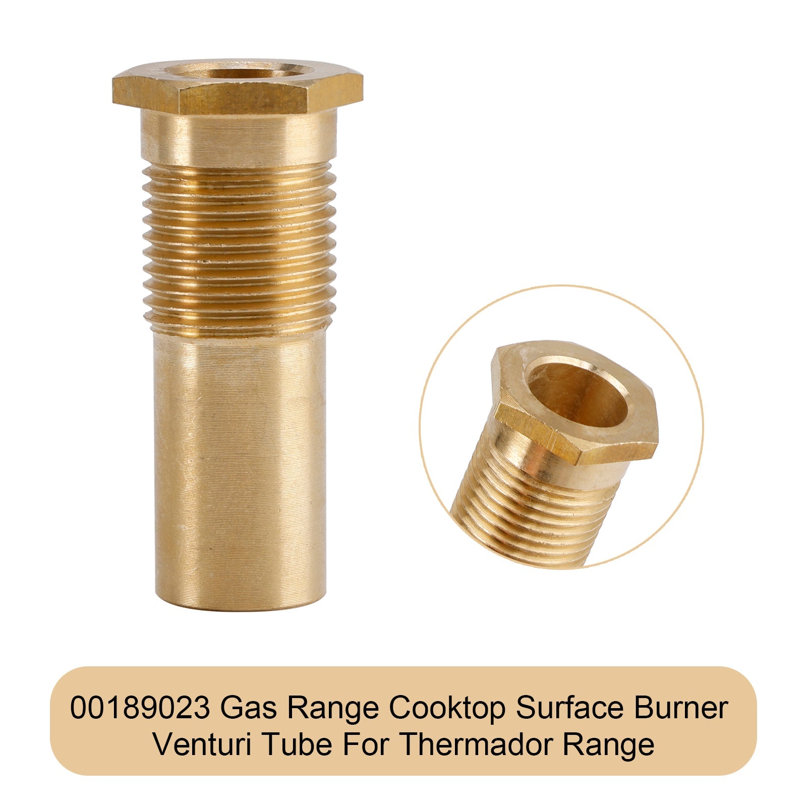 00189023 Gas Range Cooktop Surface Burner Venturi Tube For Thermador Range