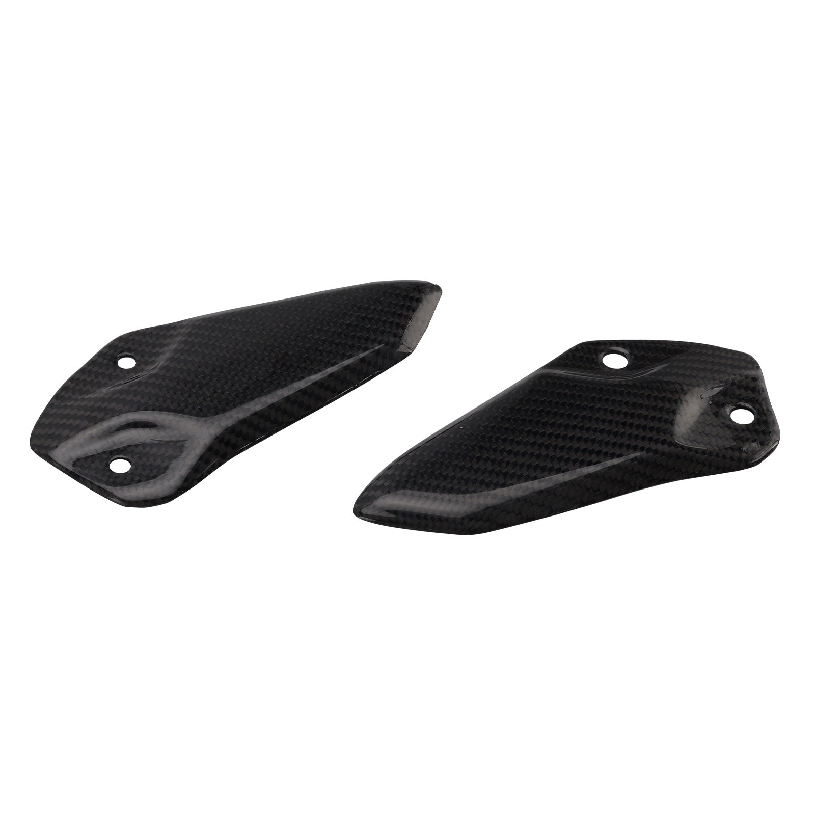 Real Carbon Fiber Foot Protection Board For Kawasaki ZX-4R ZX-4RR ZX-25R