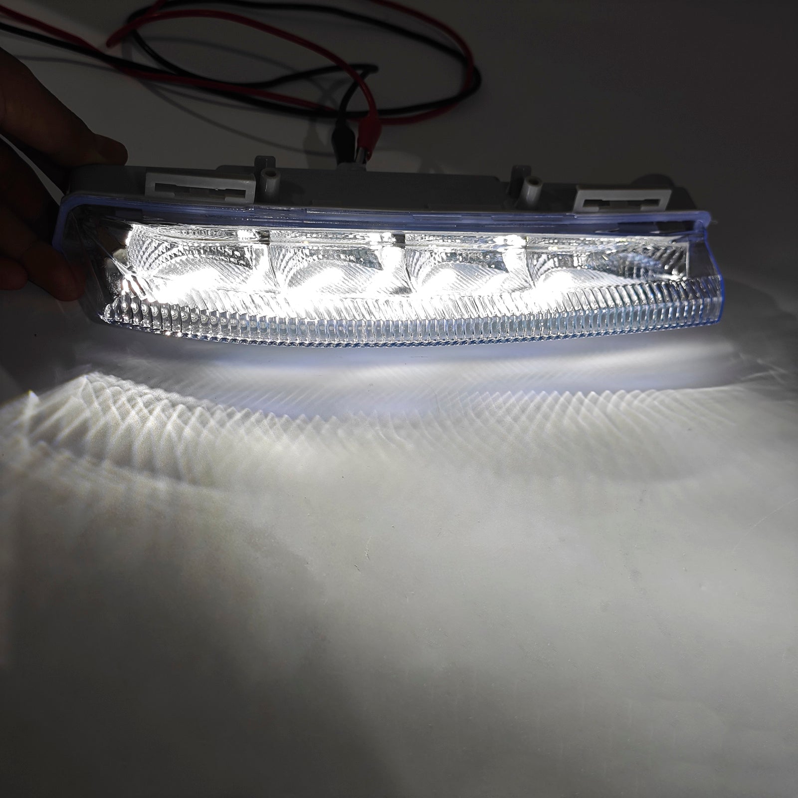 LED Daytime Running Right Fog Lights For Mercedes Benz W204 S204 W212 2007-2014