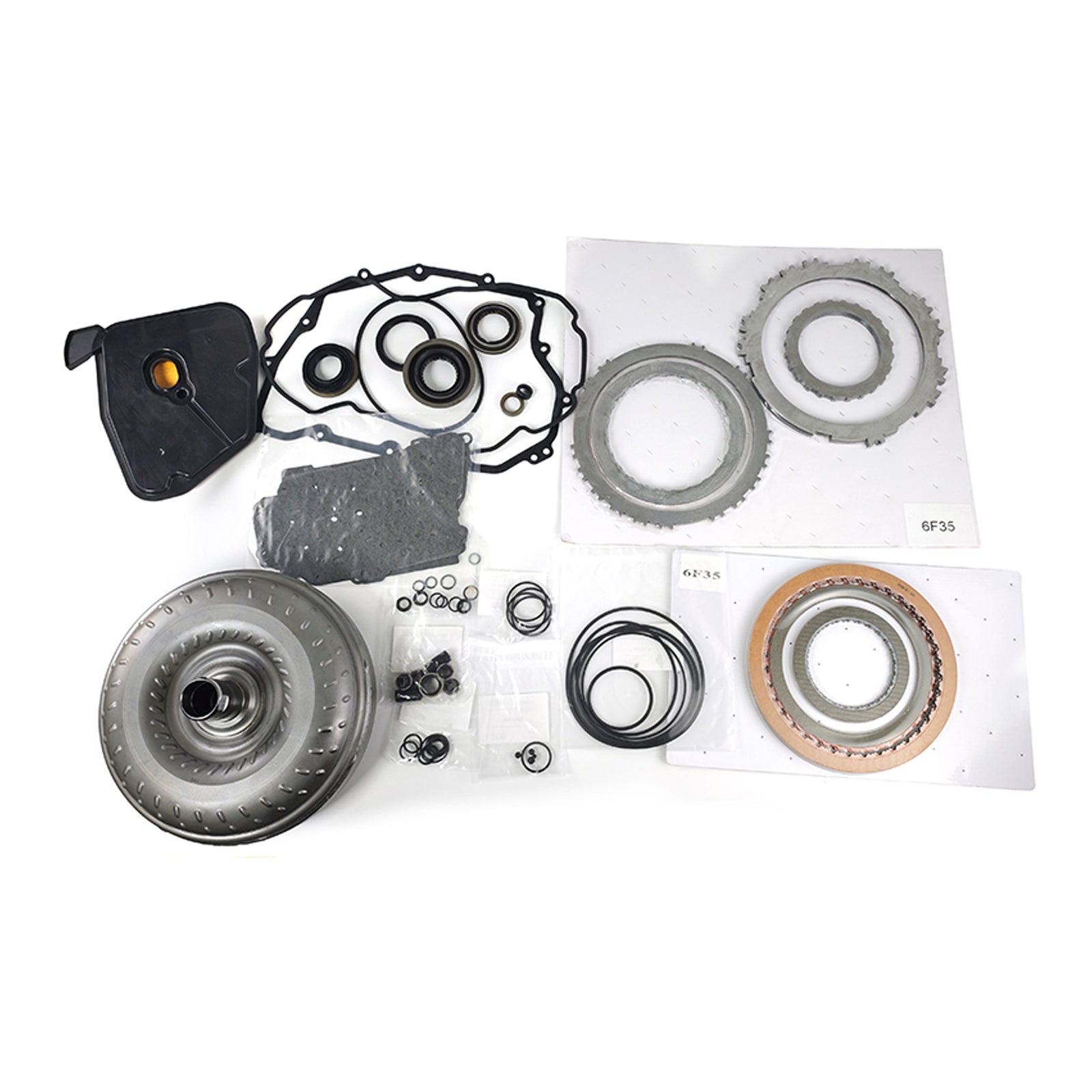 2013-on Ford 2.5L 6F35 Transmission Rebuild Kit With Torque Converter