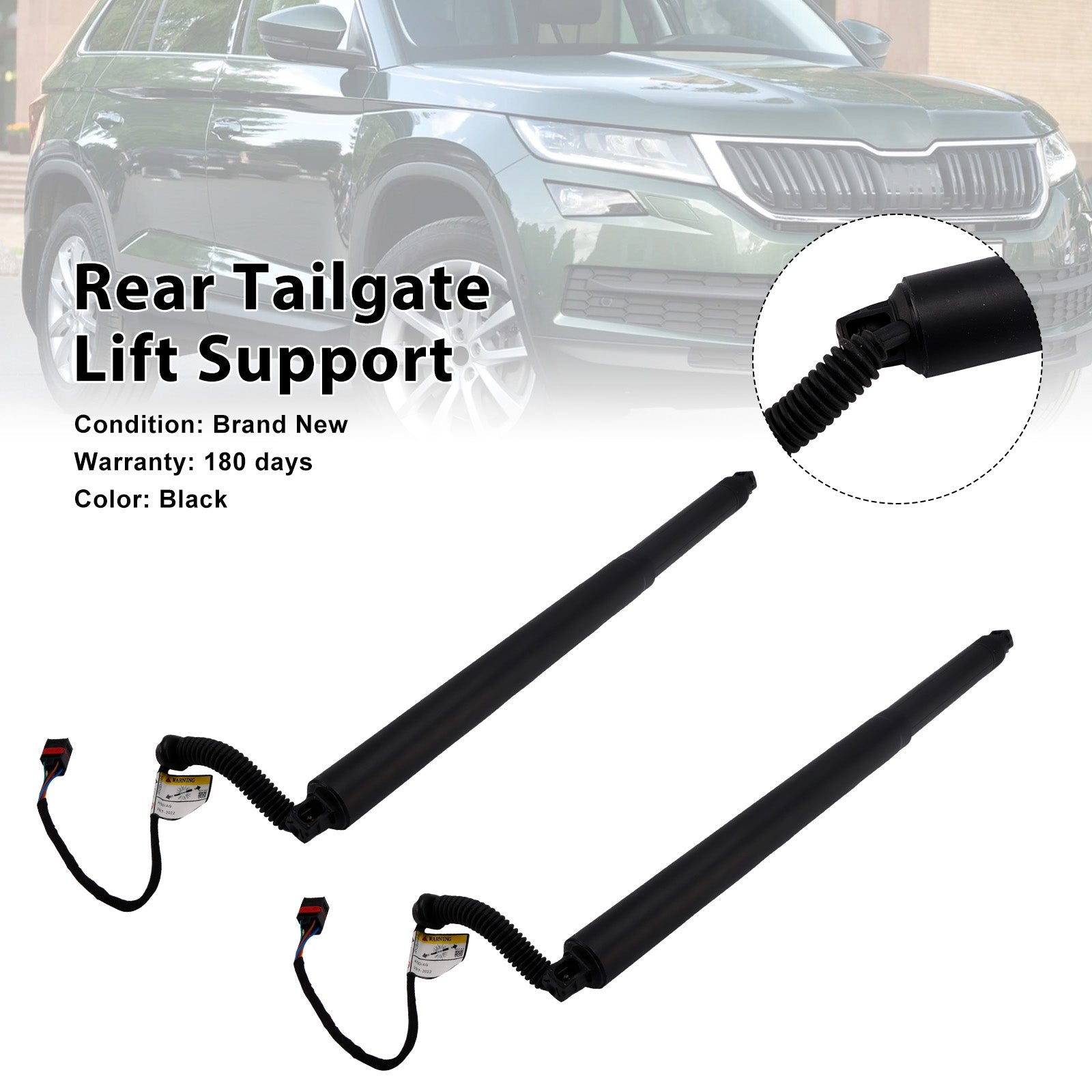56G827851 2PCS Rear Electric Tailgate Gas Strut for Skoda Kodiaq 2016-2023