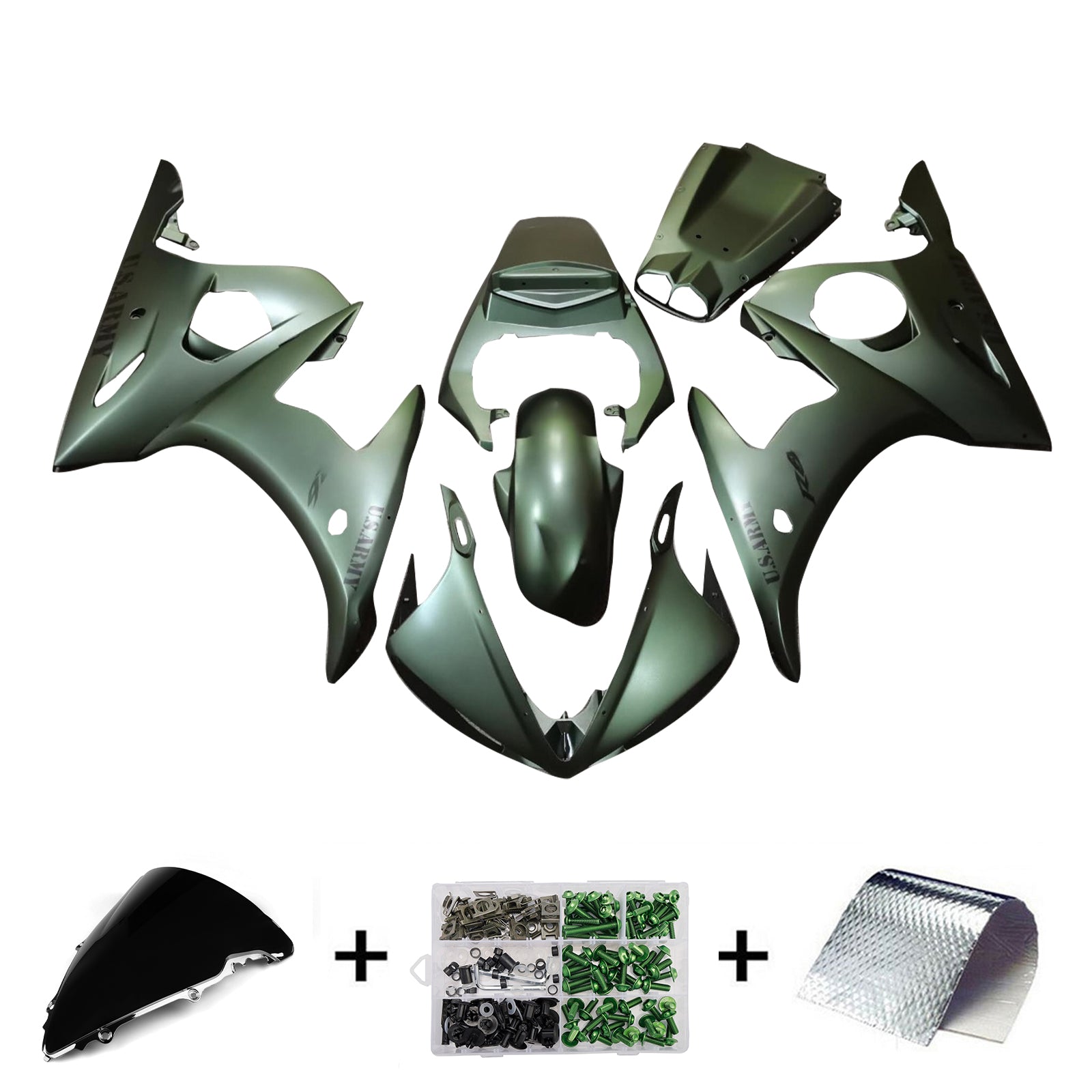 Injection Fairing Kit Bodywork For Yamaha YZFR6 YZF-R6 2005