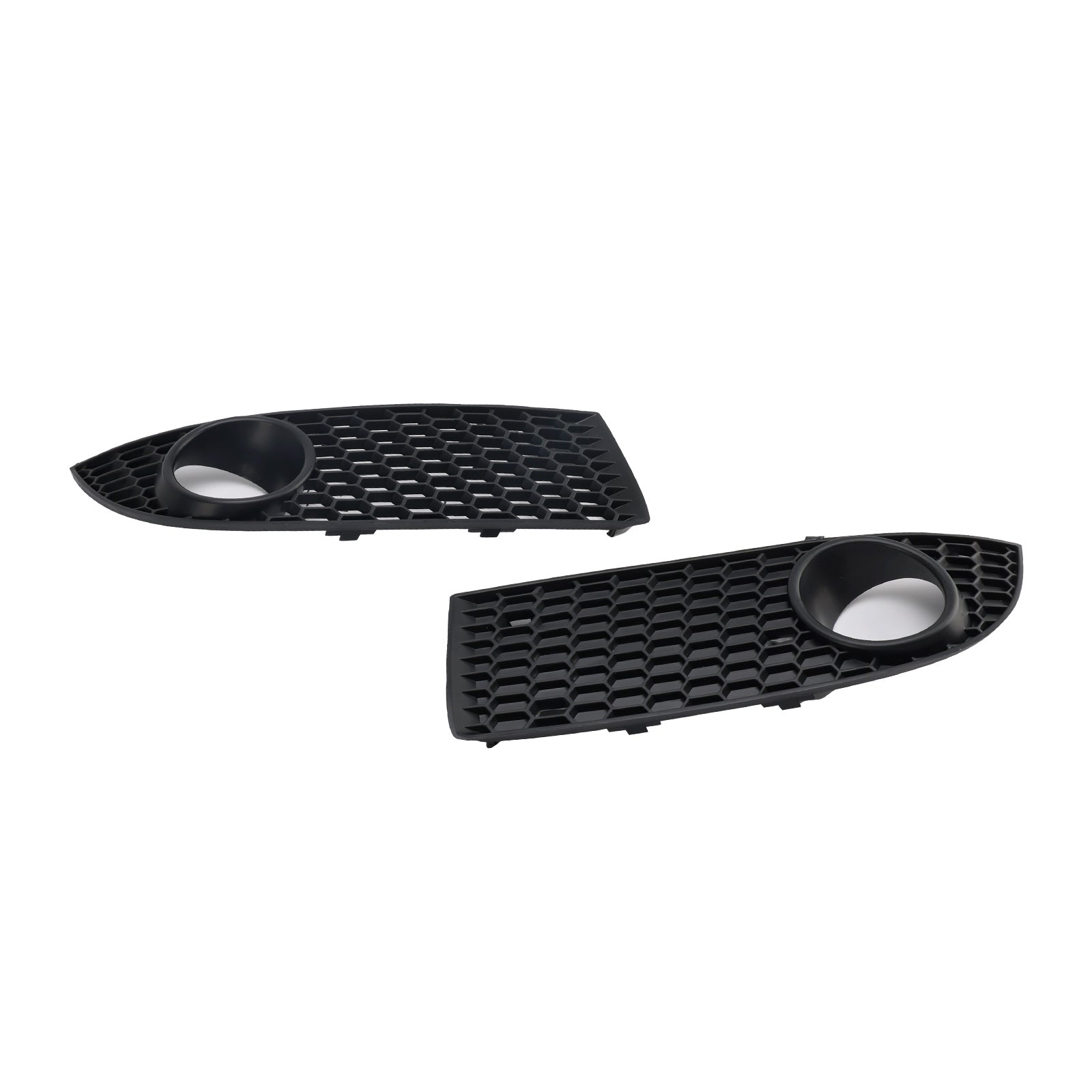 2005-2007 Volkswagen Bora Black Front Honeycomb Fog Light Grille Cover