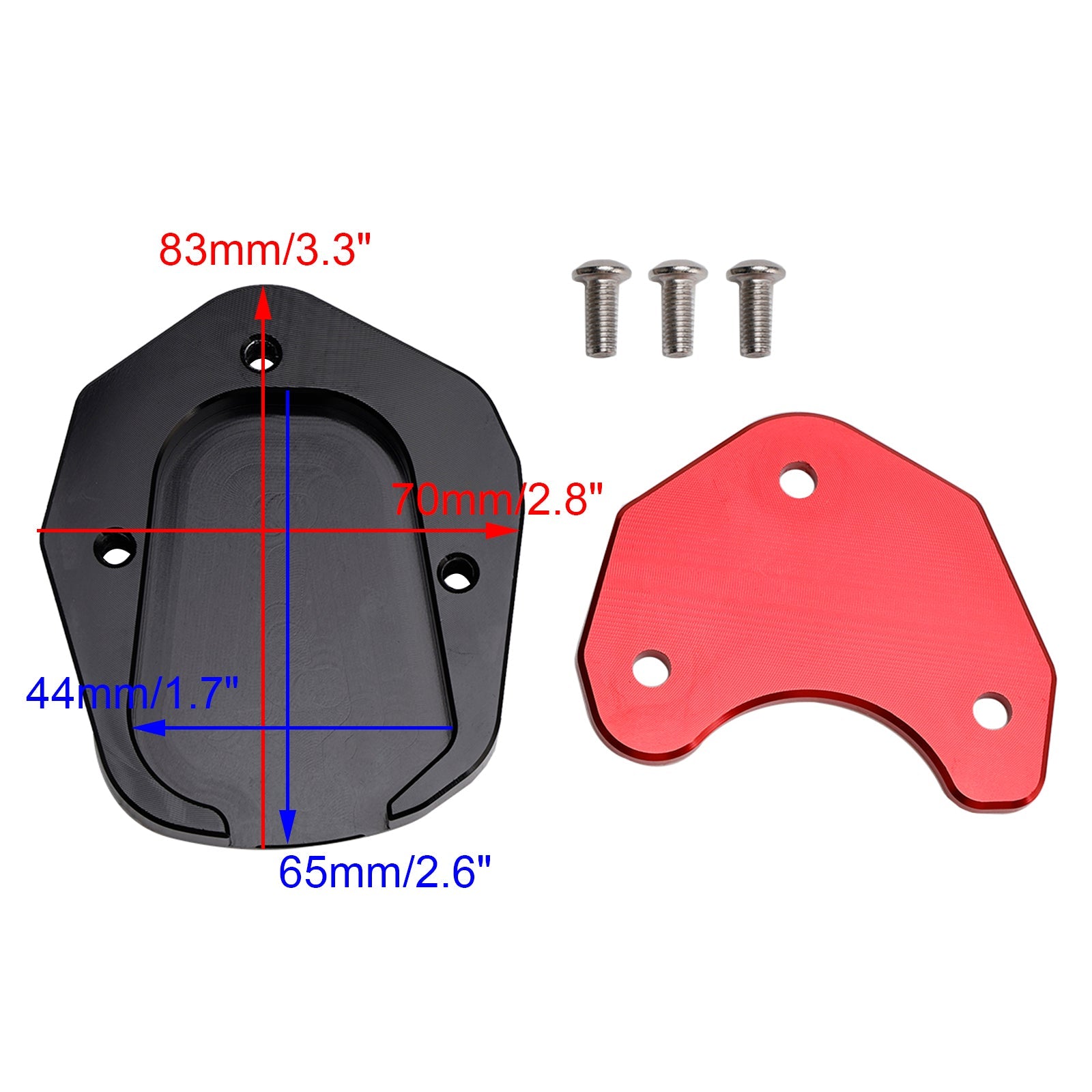 2022-2025 Tiger Sport 660 Kickstand Enlarge Plate Pad fit for