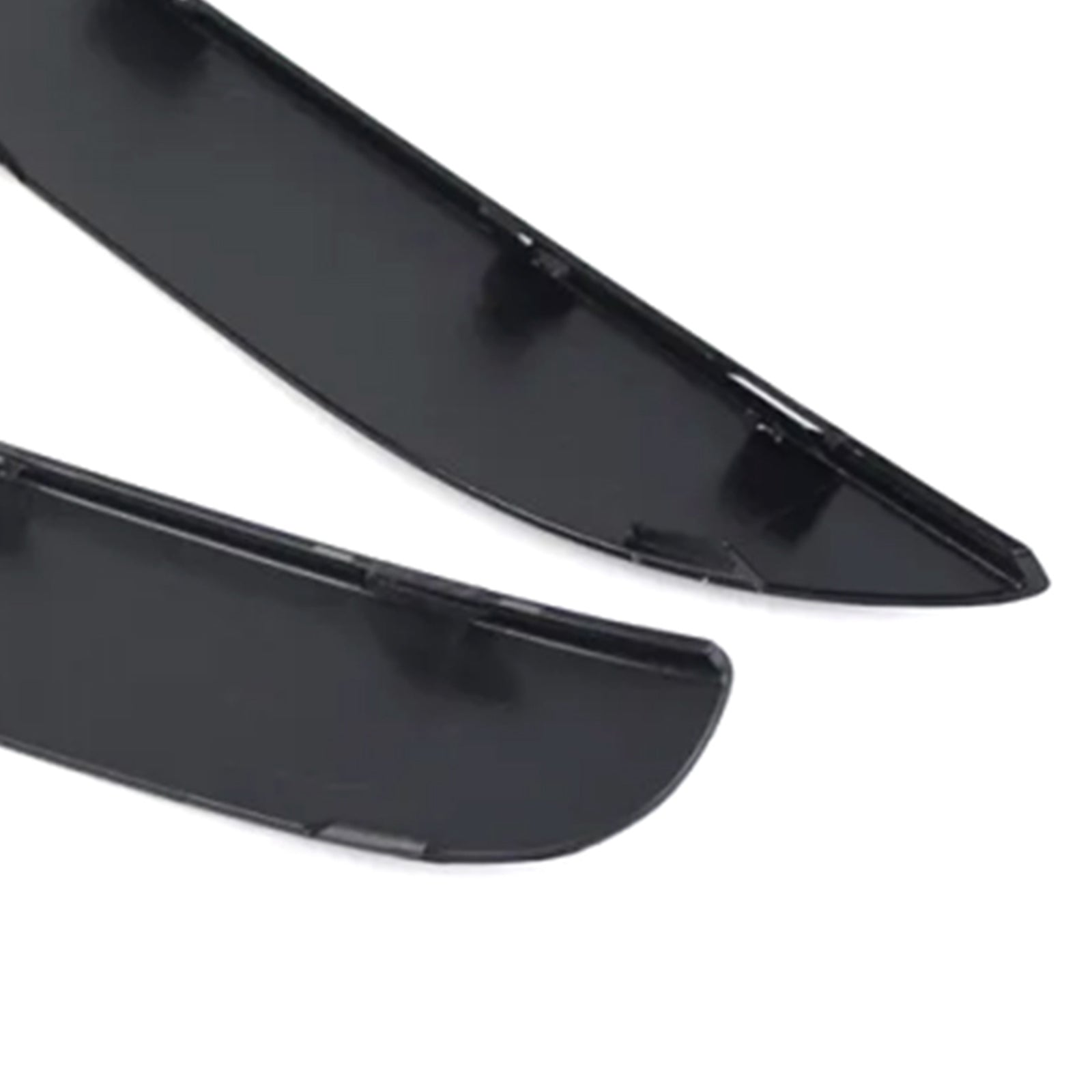 2009-2015 BMW 7 Series F01 F02 2x Front M Sport Bumper Moulding Trims