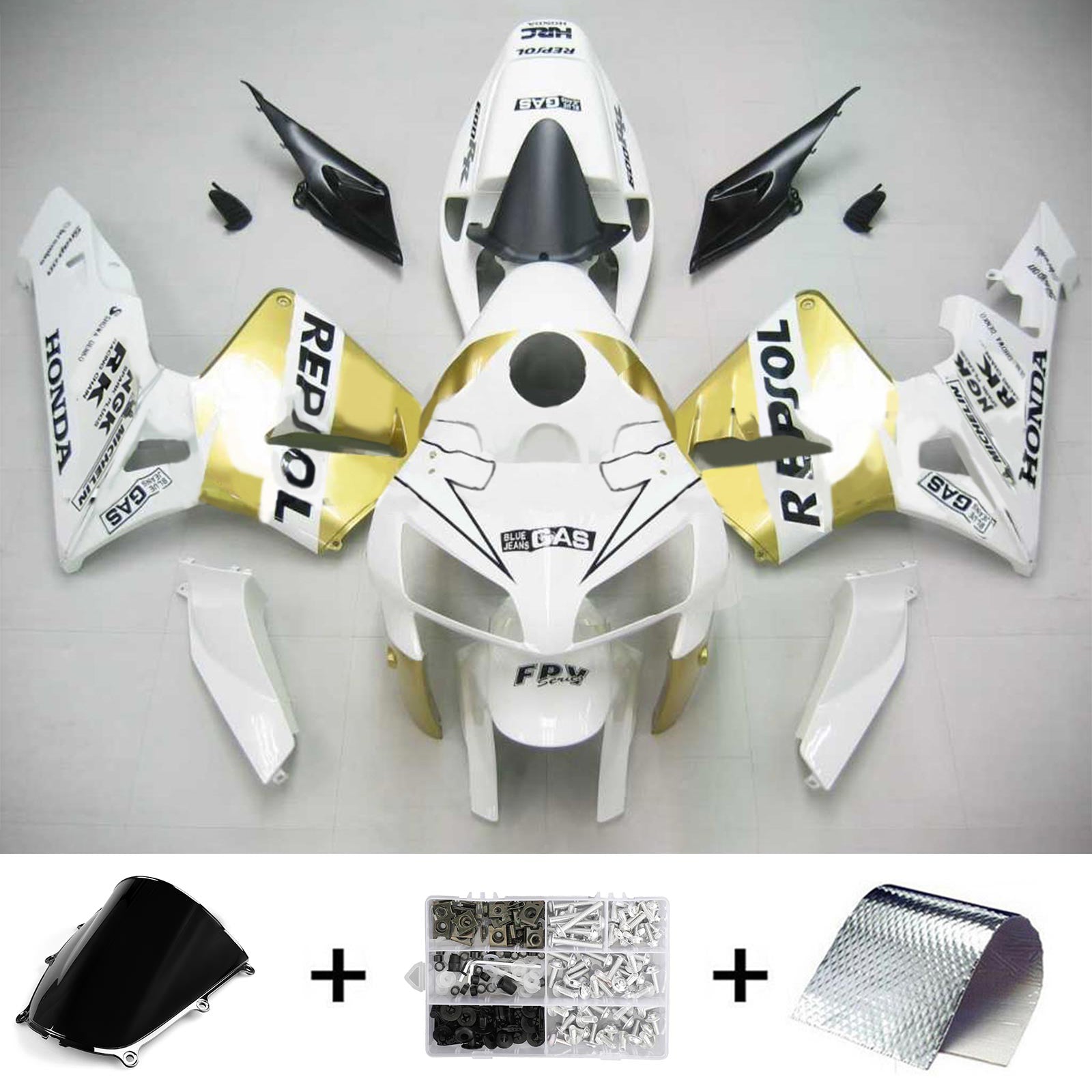 Honda CBR600RR 2005-2006 F5 Fairing Kit Bodywork Plastic ABS