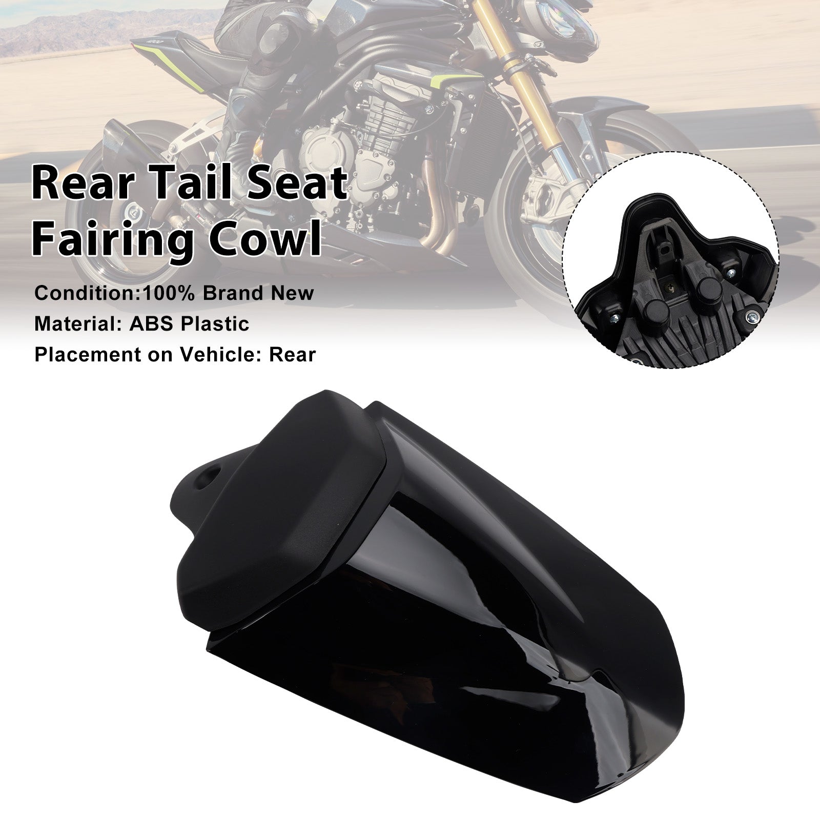 2025-2026 For Speed Triple 1200 RS Rear Tail Seat Fairing Cowl Cover